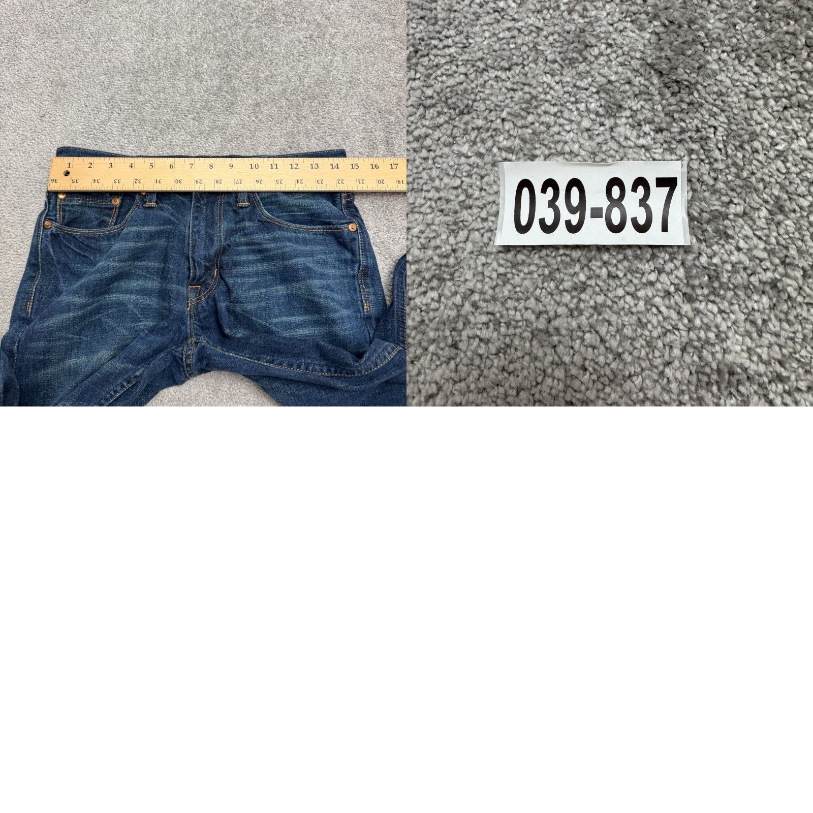 American Eagle Outfitters American Eagle Jeans Men Slim Fit Straight Leg Denim 29x30 Blue Dark Wash Cotton Size US 30 / EU 46 - 10 Thumbnail