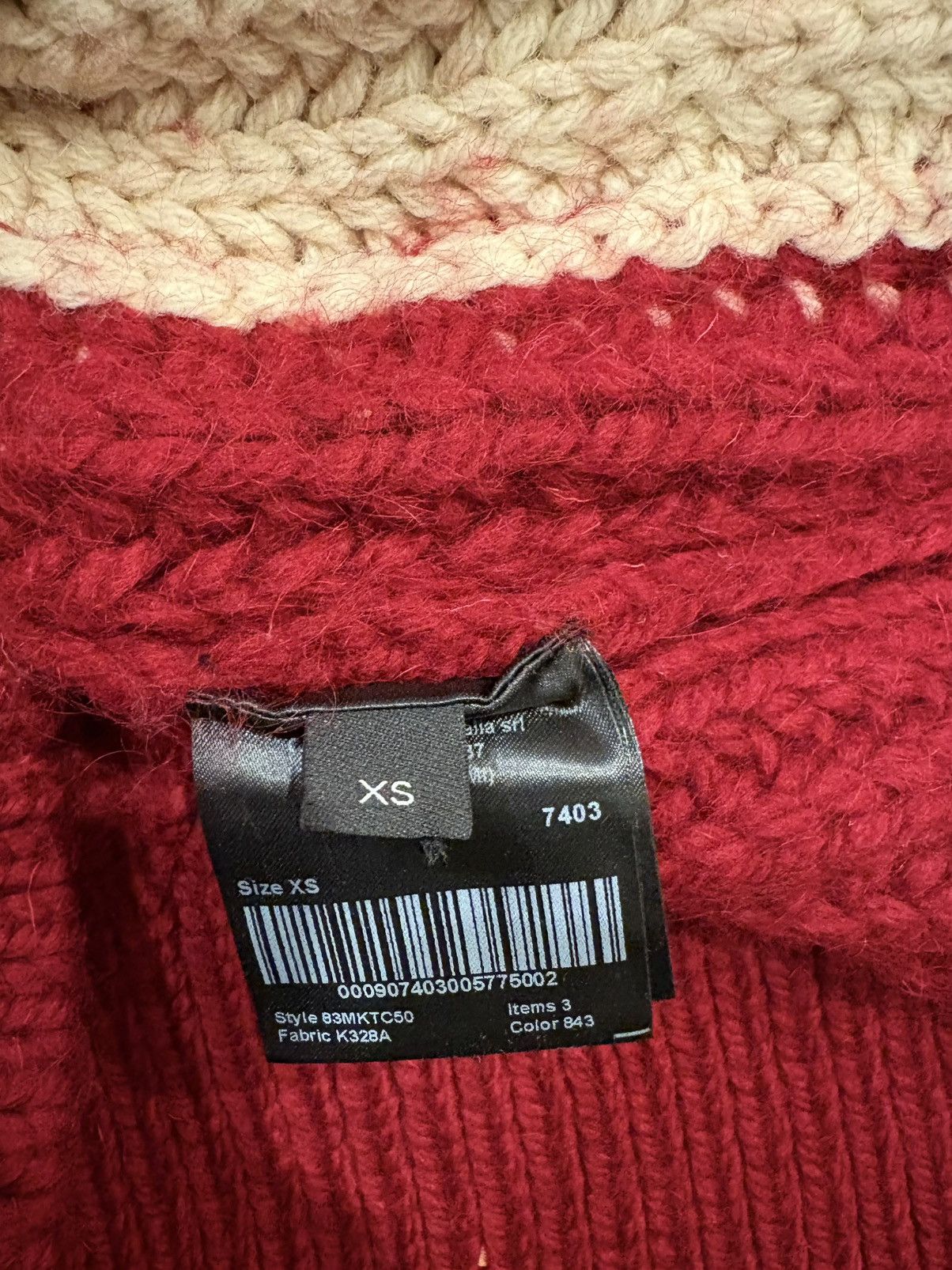 Calvin Klein 205W39NYC Calvin Klein 205W39NYC by Raf Simons V-Neck Sweater Size US M / EU 48-50 / 2 - 3 Thumbnail