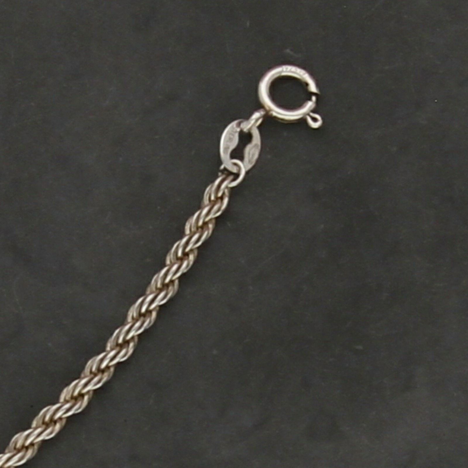 Sterling Silver sterling silver 2mm rope chain necklace size 39.75in Size ONE SIZE - 3 Thumbnail