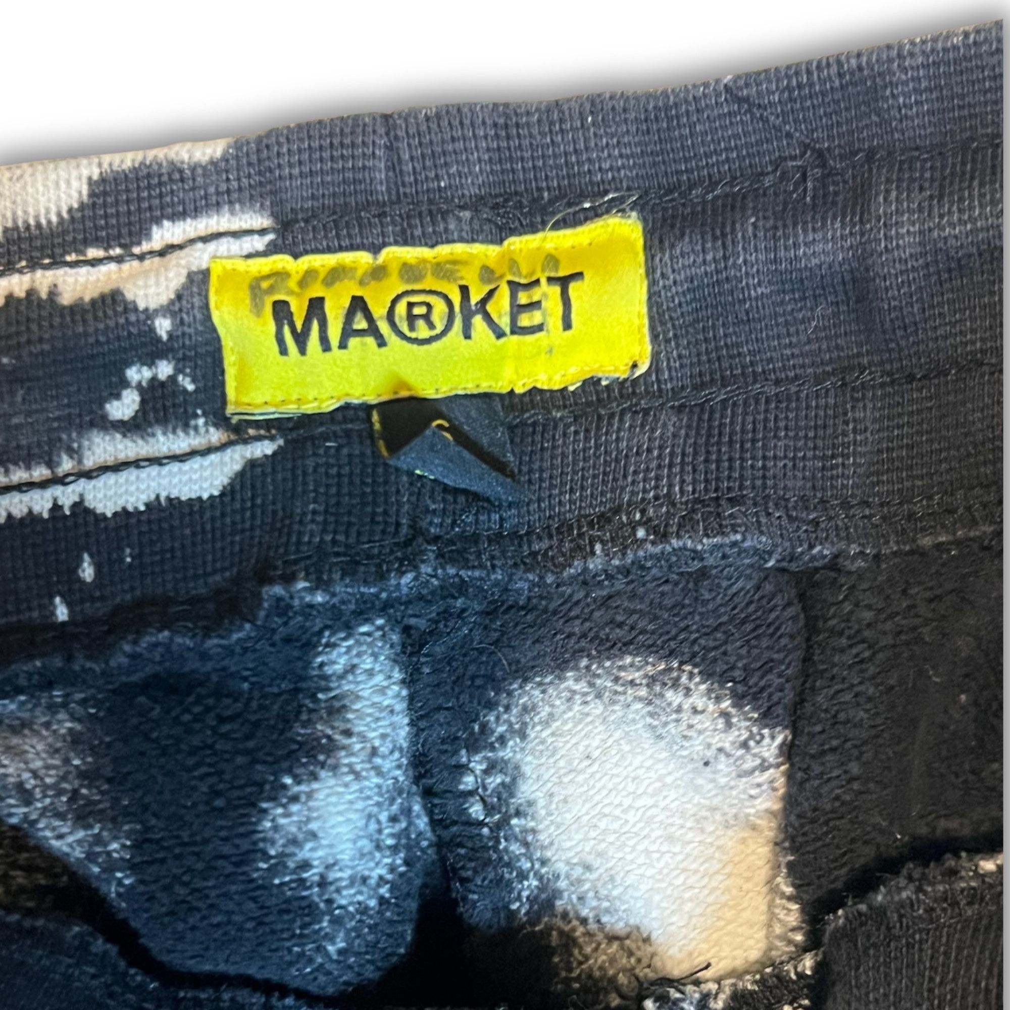 Market Market Skelly Digital Dunk Sweat Pants Black & White Graphic Size US 28 / EU 44 - 8 Thumbnail