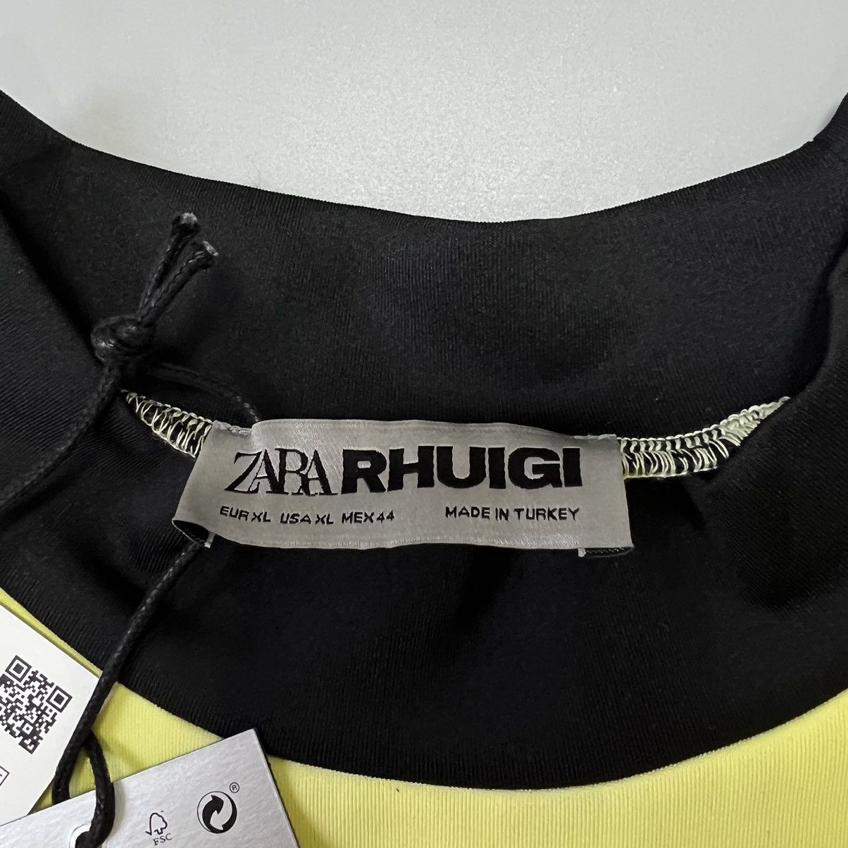 Rhude × Zara RHUDE x Zara NEW Colourblock T-shirt Longsleeve size XL Size US XL / EU 56 / 4 - 16 Thumbnail