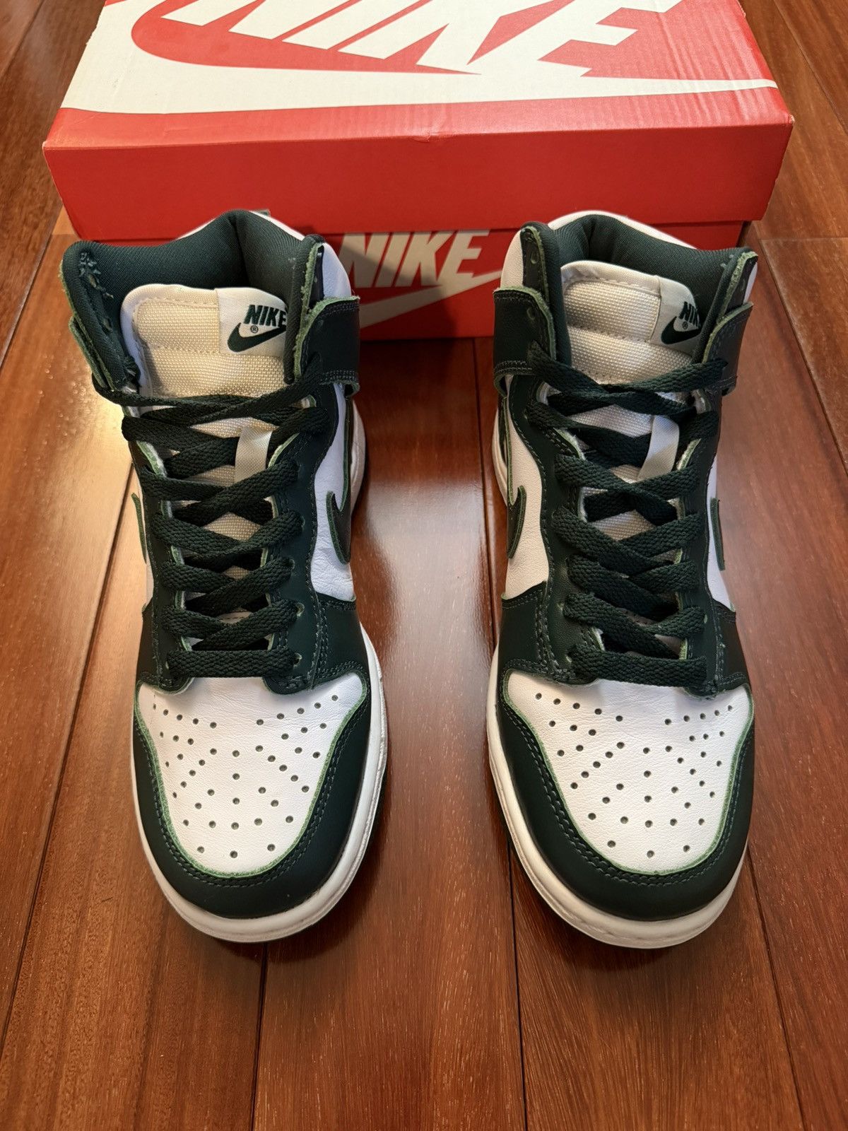 Nike Nike Dunk High SP Spartan Green Size 4 Size US 5.5 / IT 35.5 - 4 Thumbnail