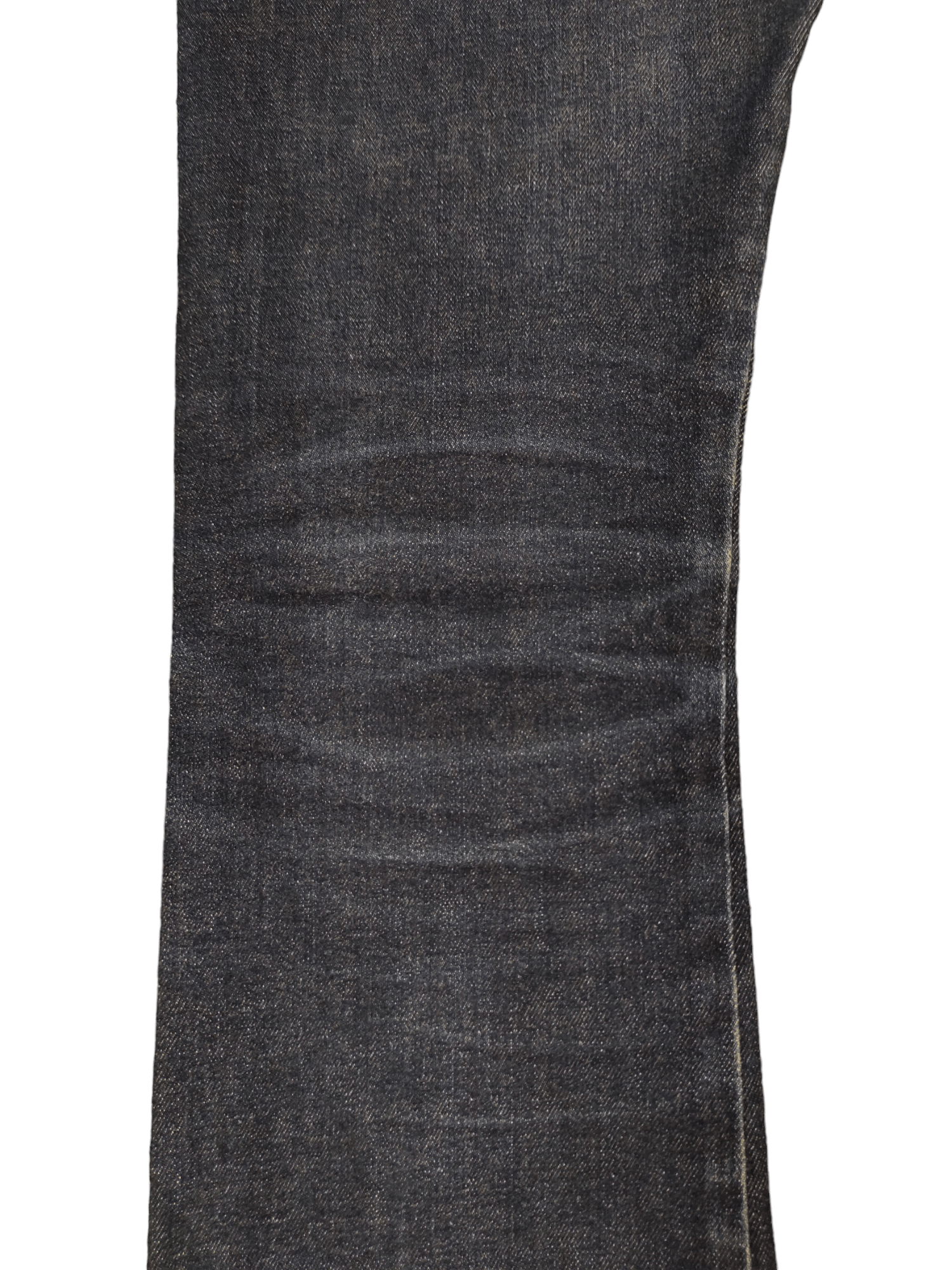 If Six Was Nine Flare Jeans Body Butter Japan Leather Trim Denim Bootcut Y2k Size US 31 - 17 Thumbnail