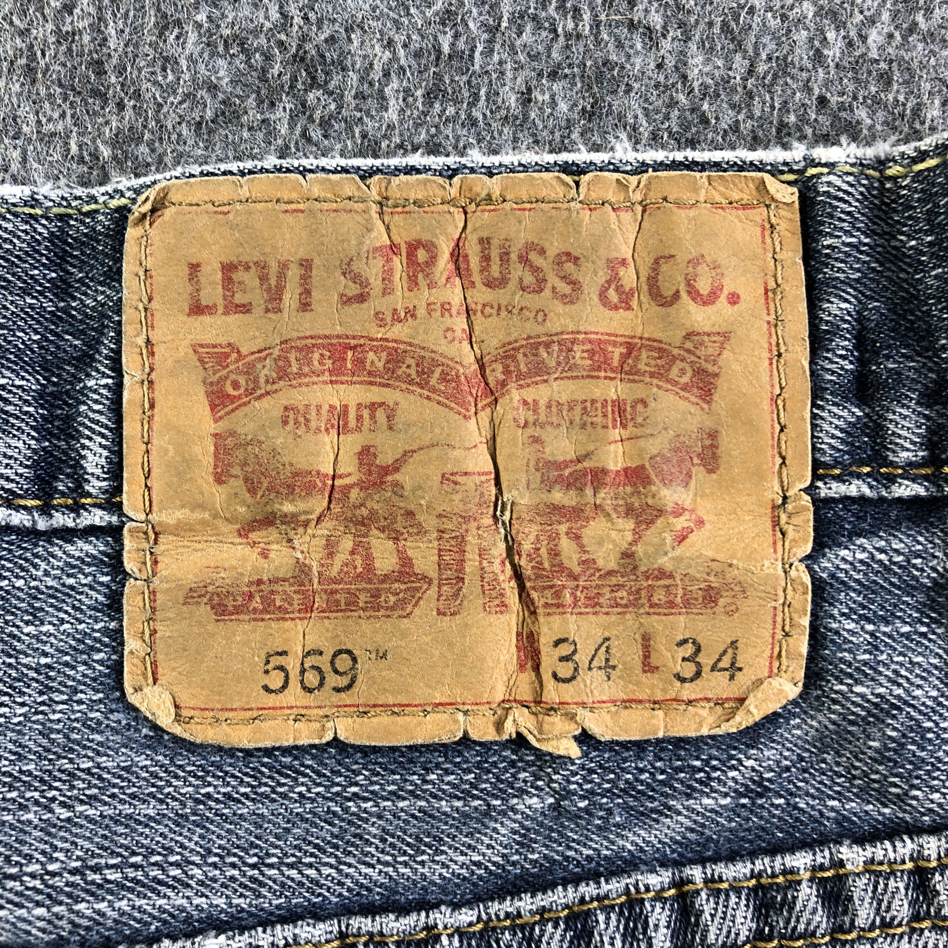 Levi's Vintage Levis 569 Jeans-J4255 Size US 36 / EU 52 - 5 Thumbnail