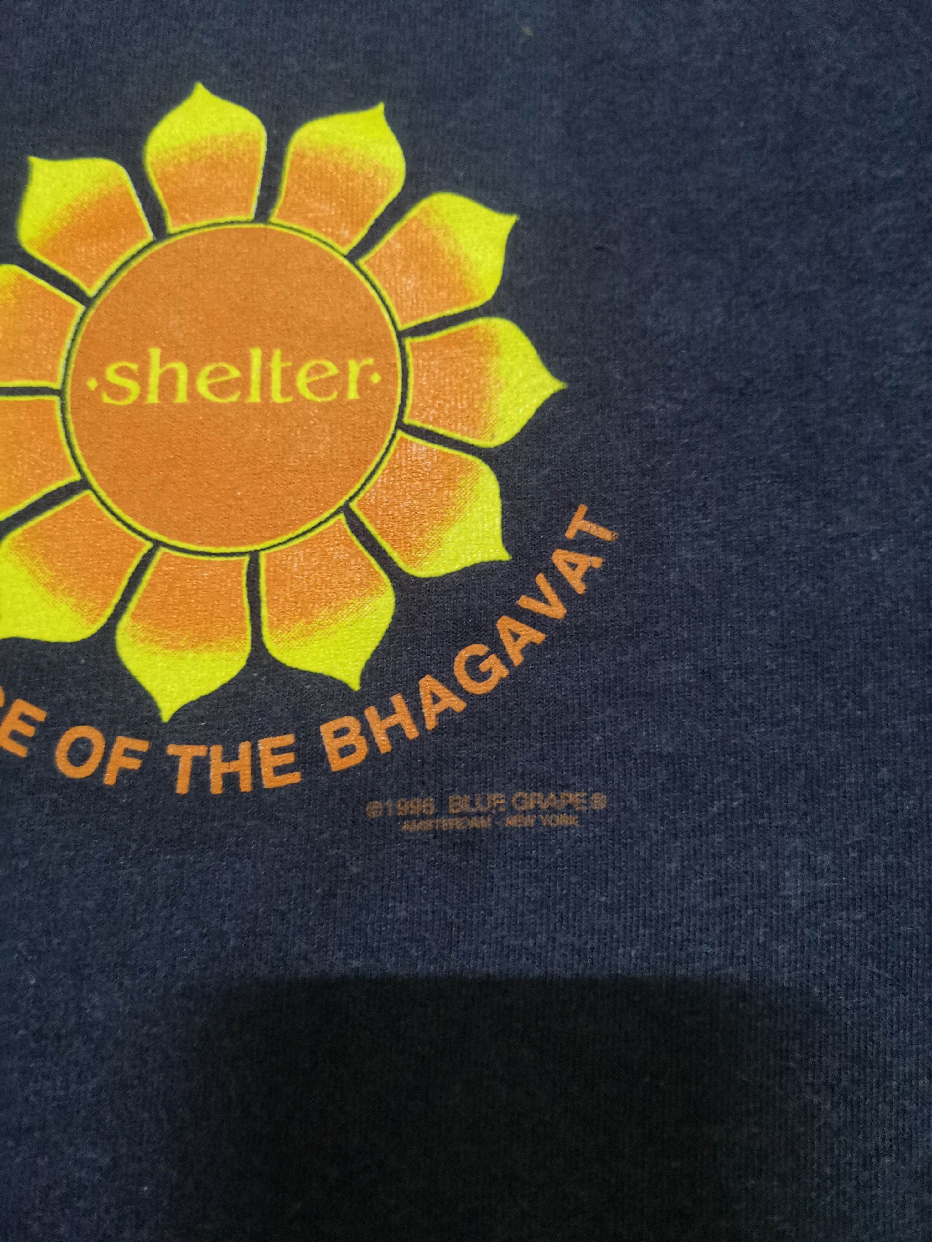 Band Tees × Vintage 🔥Vtg 90s Shelter Hardcore Band Message Of The Bhagavat Size US L / EU 52-54 / 3 - 3 Thumbnail