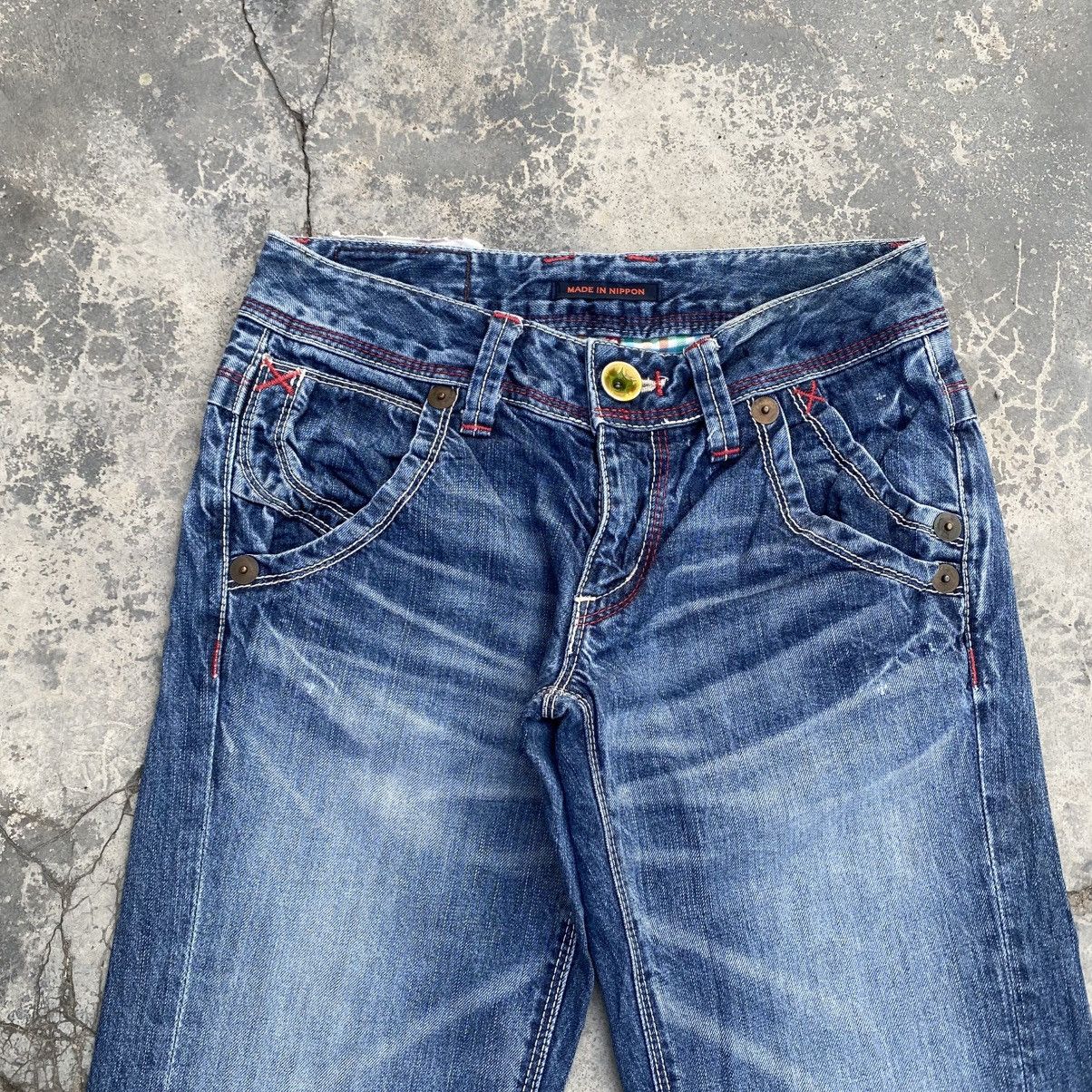 Japanese Brand × Vintage ET BOITE Made In Nippon Flared Jeans KAPITAL STYLE Size 24" / US 00 / IT 34 - 2 Thumbnail