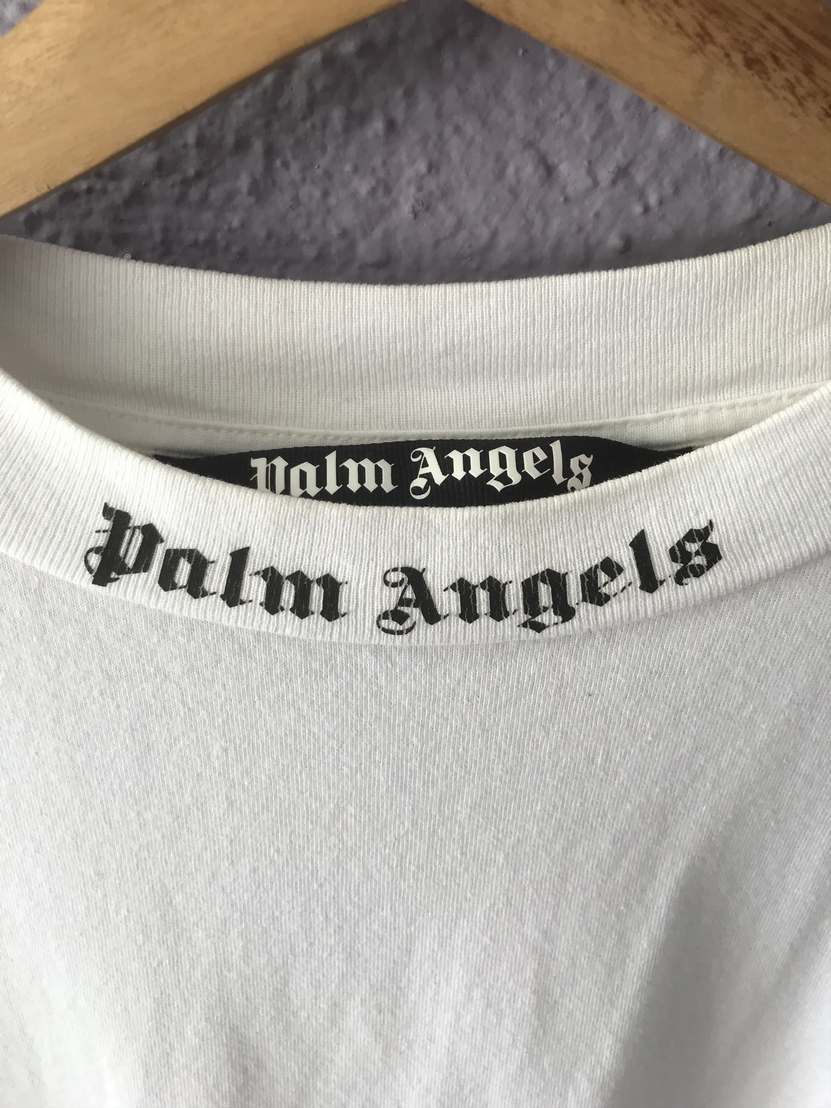 Palm Angels Palm Angels White T Shirt Size M Size US M / EU 48-50 / 2 - 3 Thumbnail