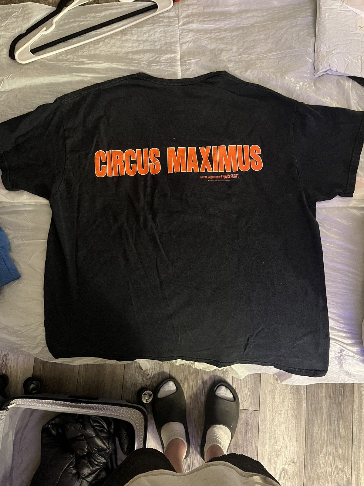 Travis Scott Travis Scott Circus Maximus Men’s Large Black Tee Shirt Size US L / EU 52-54 / 3 - 2 Thumbnail