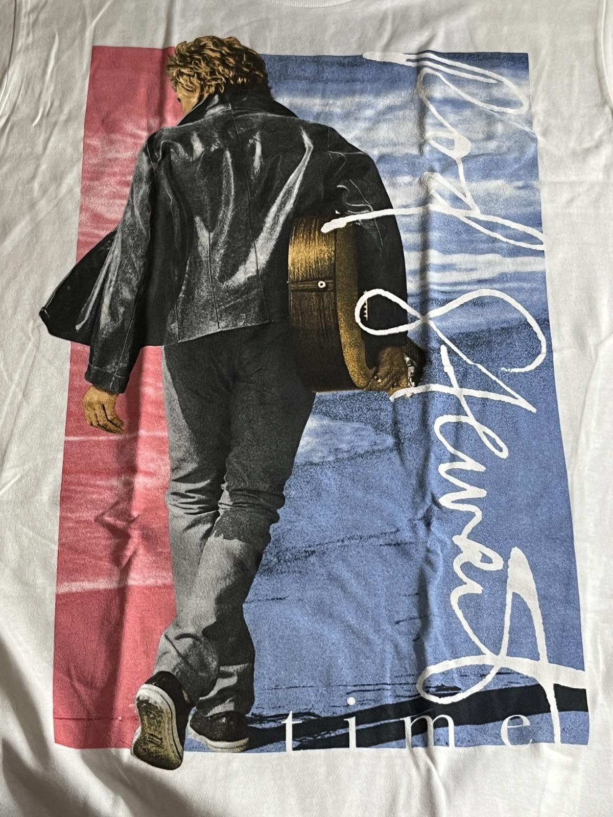 Designer Rod Stewart Time Tour Shirt - Leather Jacket 2013 T-shirt -L Size US L / EU 52-54 / 3 - 4 Thumbnail