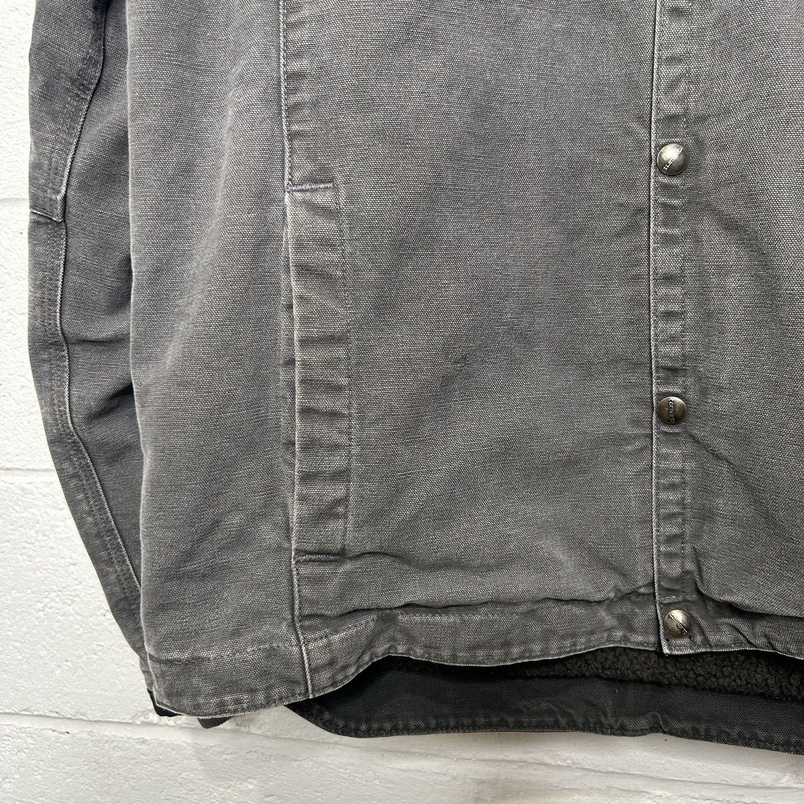 Carhartt Y2K Carhartt Sherpa-Lined Multi-Pocket Jacket “Gravel” J284 Size US M / EU 48-50 / 2 - 5 Thumbnail