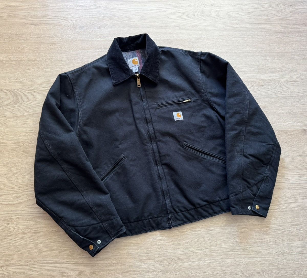Carhartt × Vintage Carhartt Detroit Jacket J43 HTG Size L made in