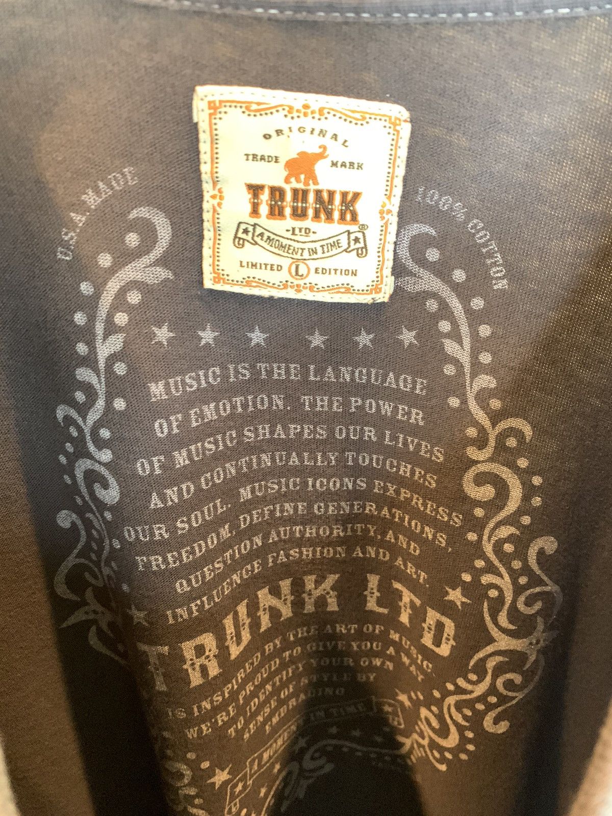 Band Tees RARE* The Cult Live In Concert Single Stitch Trunk Ltd Shirt Size US L / EU 52-54 / 3 - 9 Thumbnail