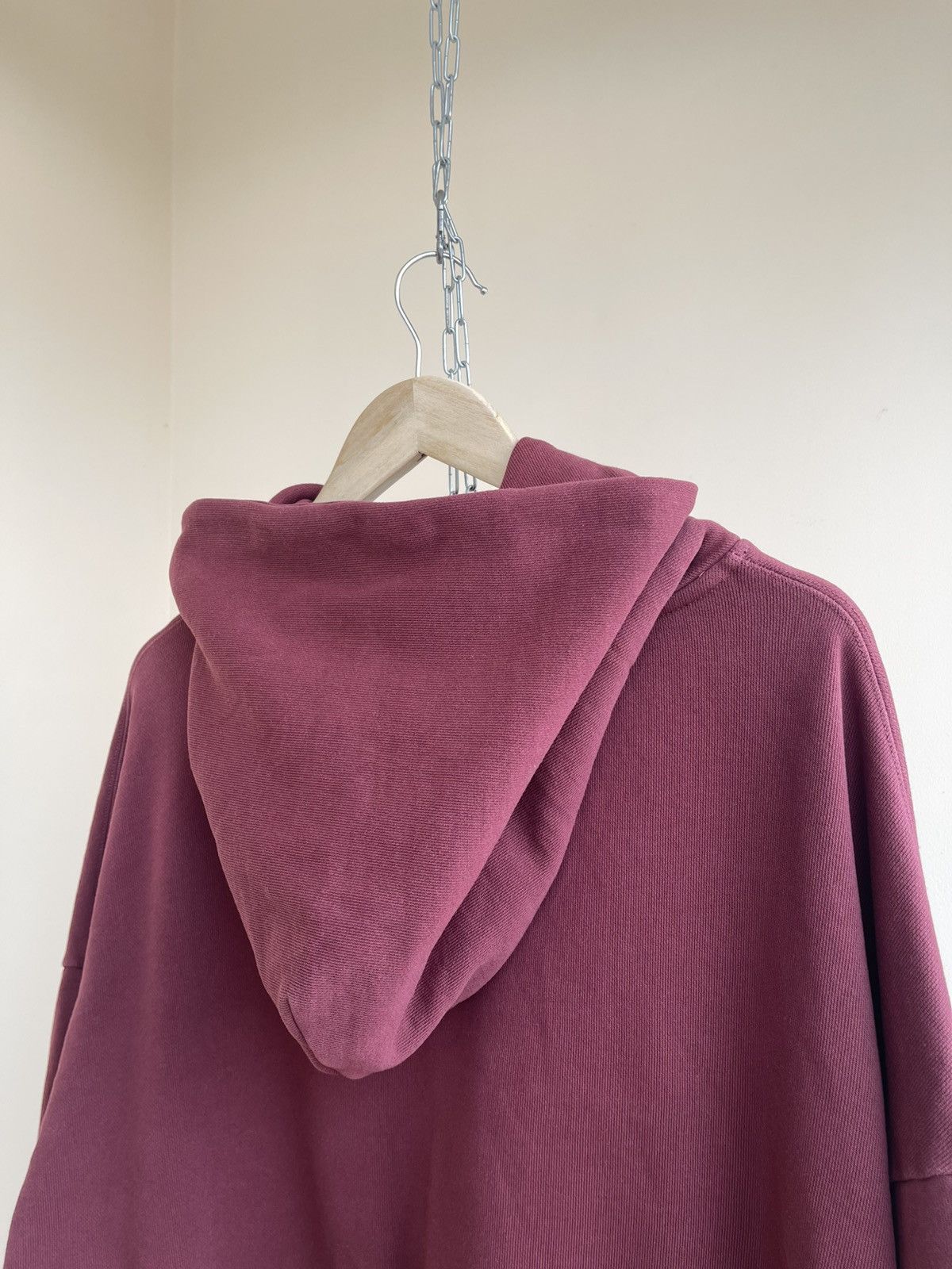 Entire Studios Cropped Oversized Boxy Washed Heavy Sweat Pullover Hoodie Size US XXS / EU 40 - 6 Thumbnail