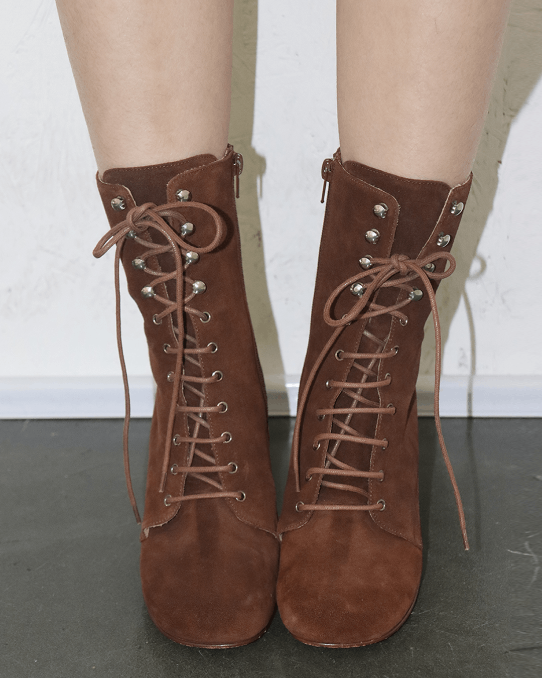 Maryam Nassir Zadeh Maryam Nassir Zadeh Suede Lace Up Ankle Boots Size US 8 / IT 38 - 3 Thumbnail