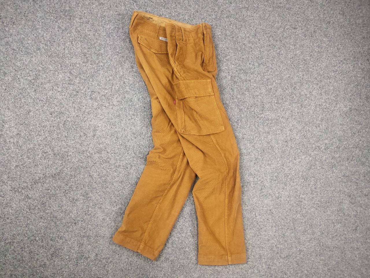 Levi's Levis xx Cargo Corduroy Trouser Brown Pants Vintage Style Size US 32 / EU 48 - 12 Thumbnail