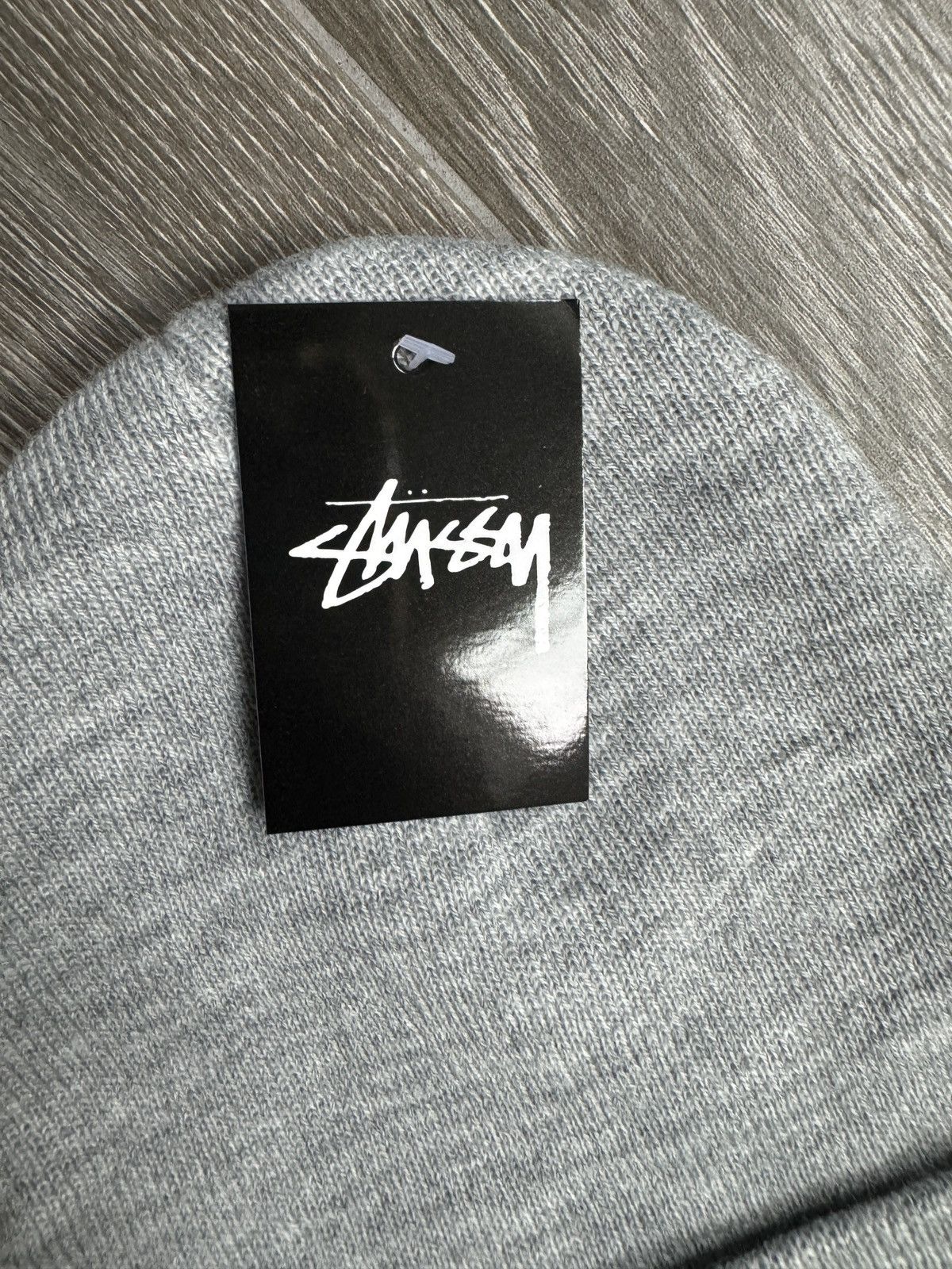 Stussy Gray stussy beanie Size ONE SIZE - 10 Thumbnail