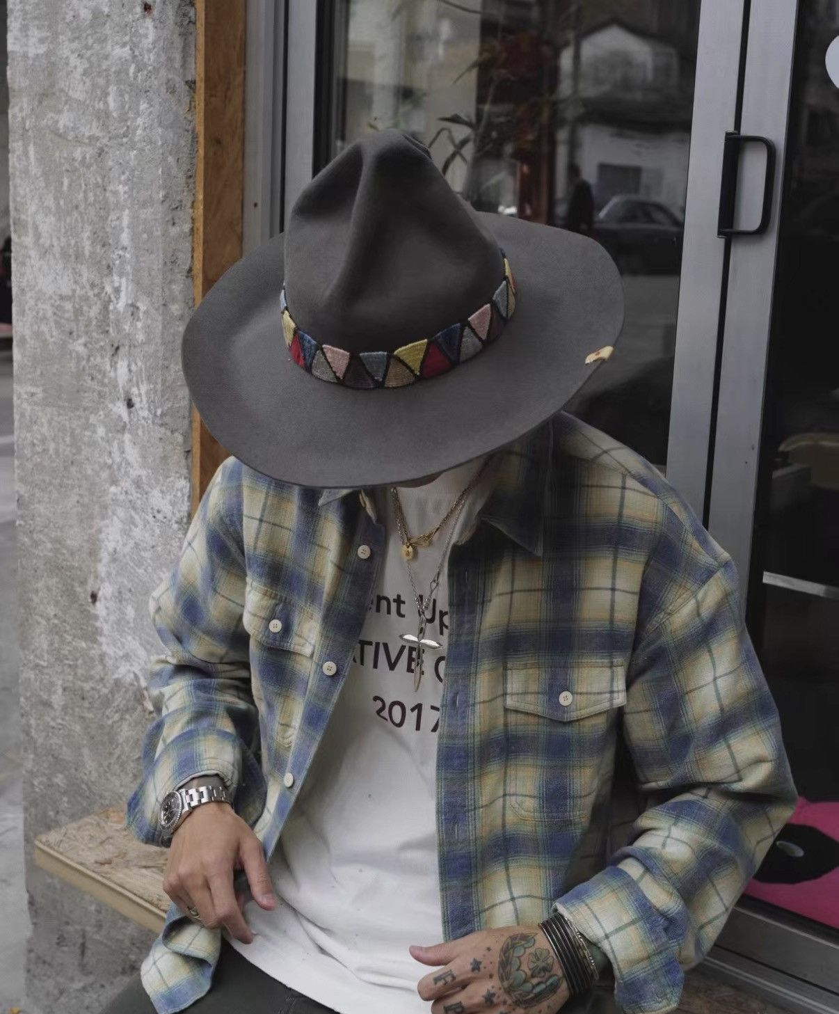 Visvim VISVIM 24SS PIONEER KHADI CHECK L/S Khadi cotton check shirt Size US L / EU 52-54 / 3 - 5 Thumbnail