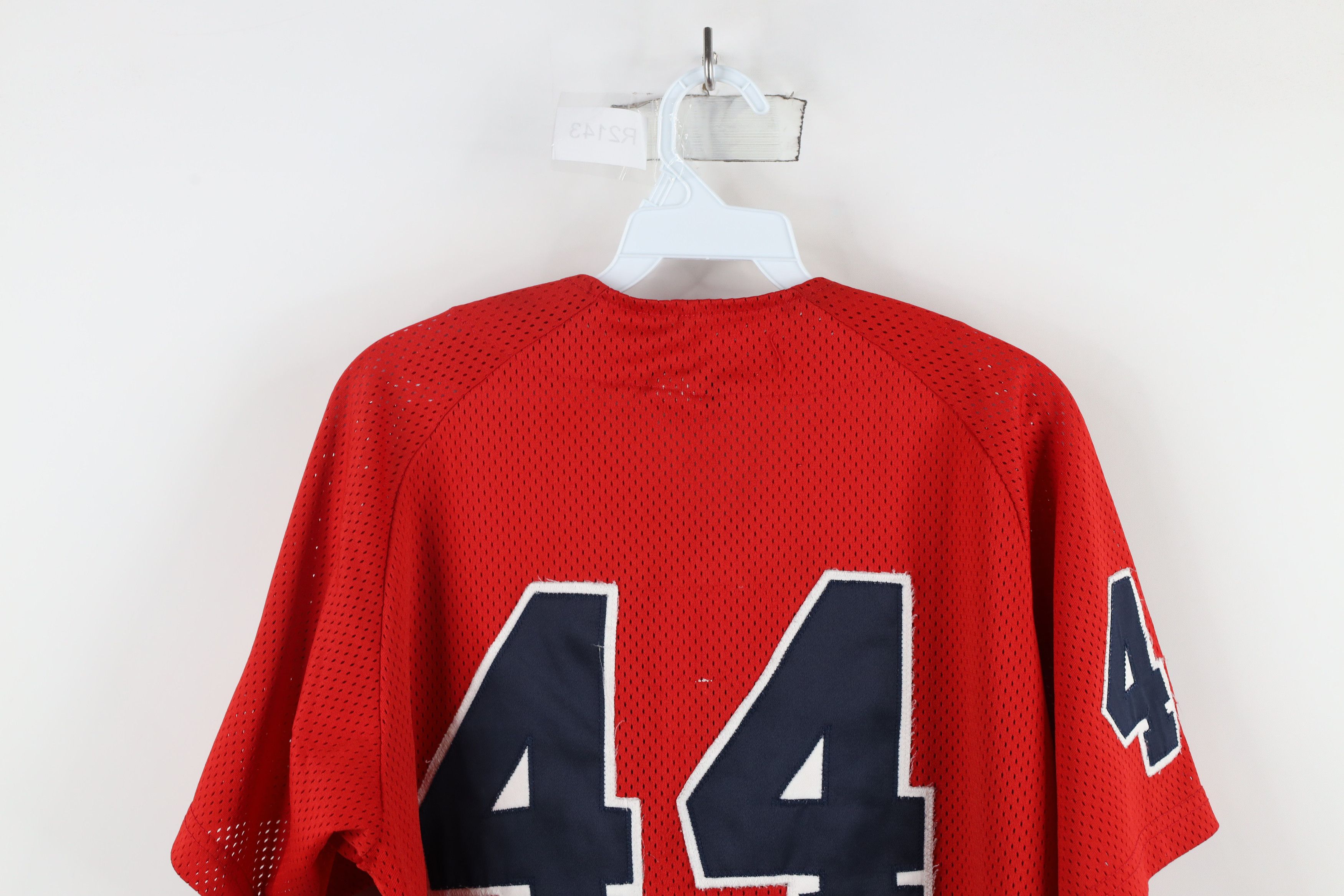 Vintage Vintage 90s Out Toledo Barons Mesh Baseball Jersey Red USA Size US M / EU 48-50 / 2 - 14 Thumbnail