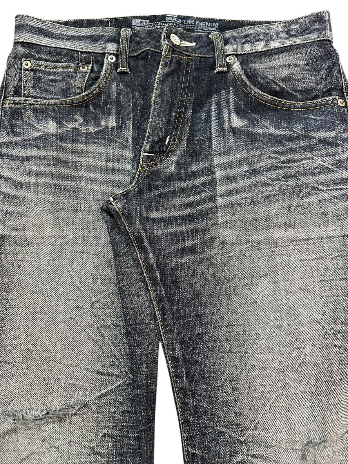 Edwin Vintage Japan Edwin 502 Faded Wash Style Loose Jeans Size US 32 / EU 48 - 4 Thumbnail