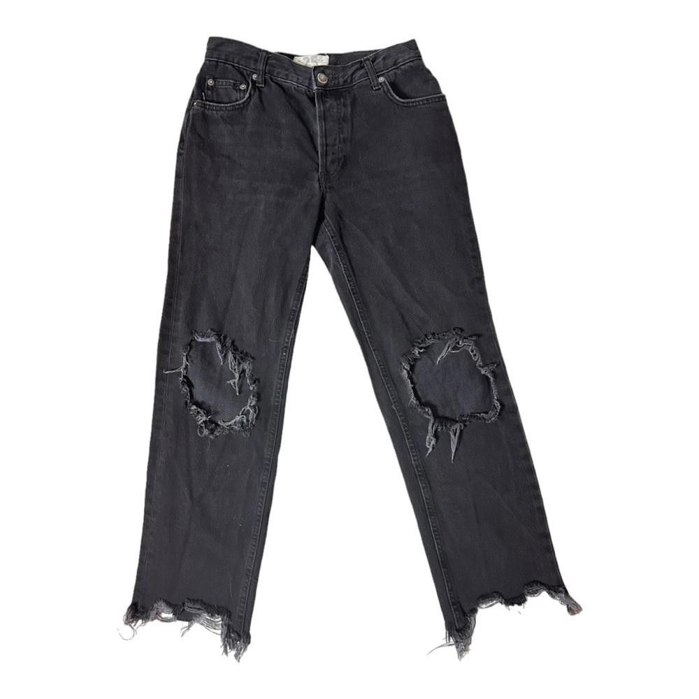Free People Free People l Maggie Straight Leg Jeans 25 Size 25" / US 0 / IT 36 - 2 Thumbnail