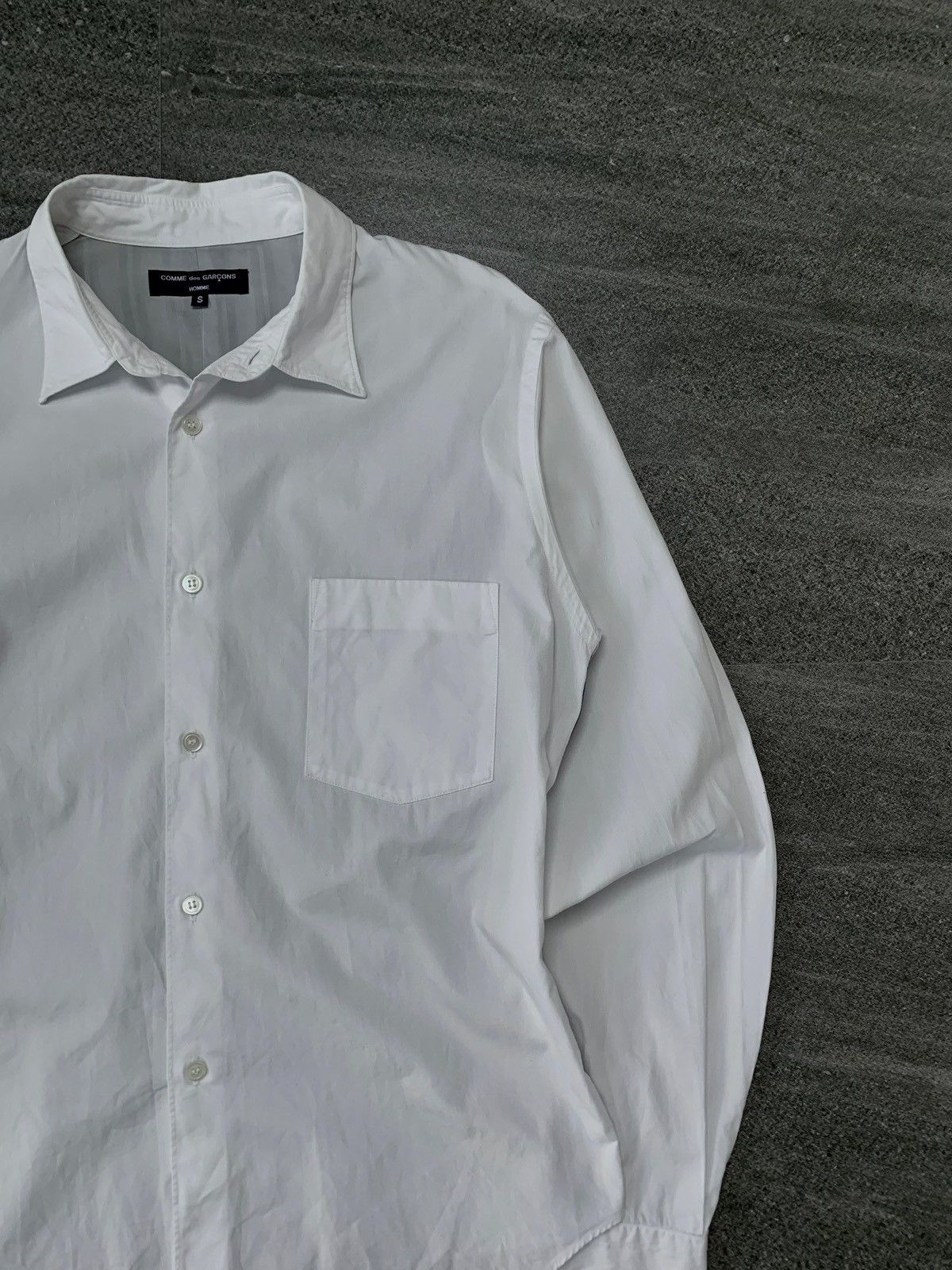 Comme des Garcons Homme Buckle Belt Shirt Size US S / EU 44-46 / 1 - 2 Thumbnail