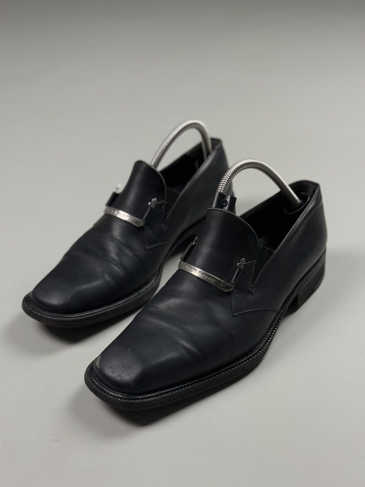 Vintage Cesare Paciotti Vintage Men’s Leather Formal Loafers Shoes Size US 8 / EU 41 - 13 Thumbnail