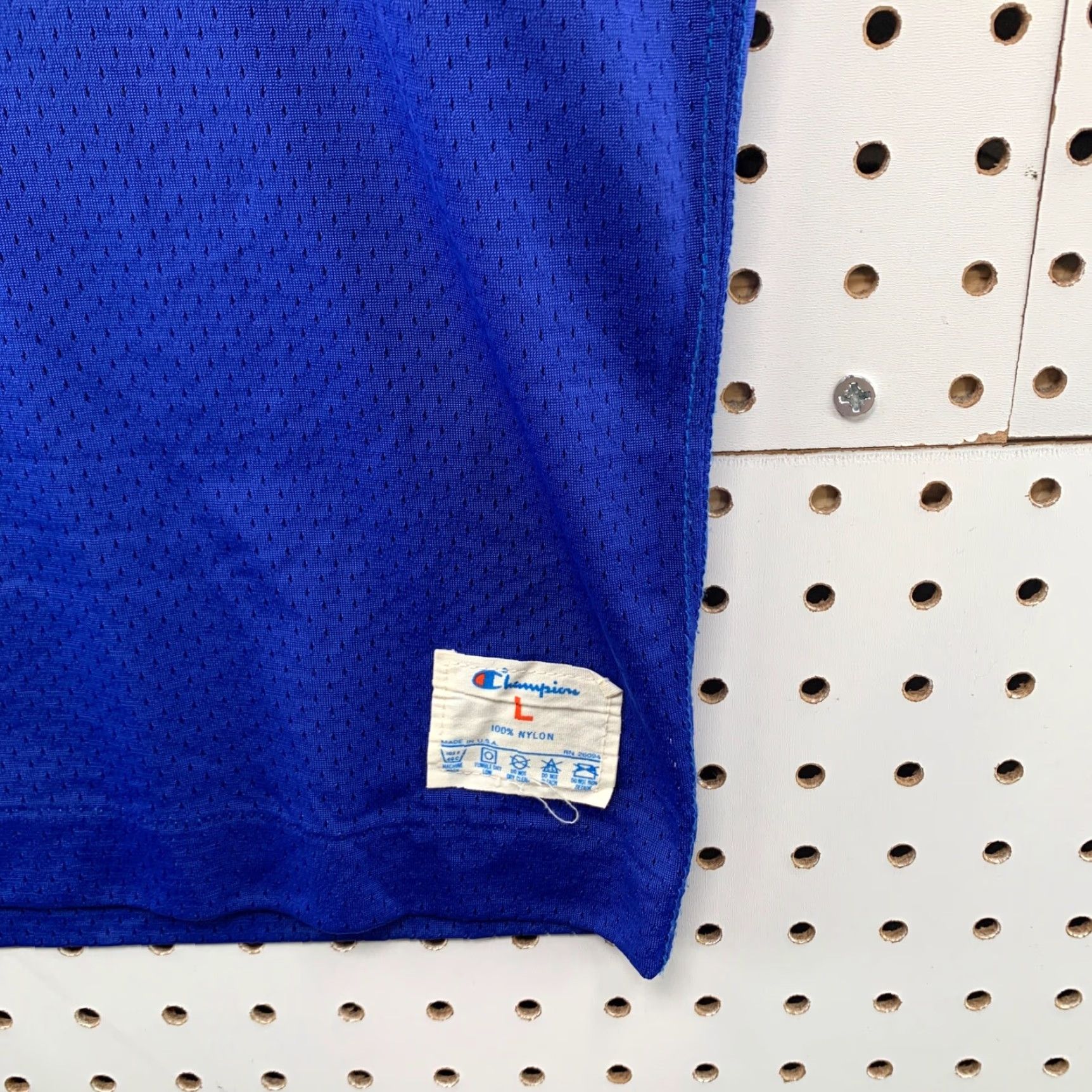 Champion VINTAGE Champion Football Jersey Mens Large Blue WALSH #10 Made USA 70s Jersey T-Shirt Short Sleeve Size US L / EU 52-54 / 3 - 3 Thumbnail