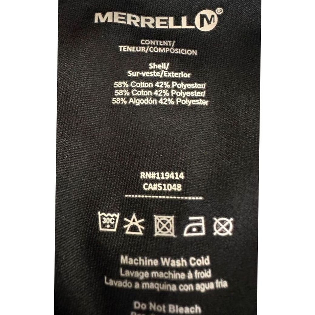 Merrell Merrell Dress Womens M Black Geometric Cap Sleeve Mini Athletic Short Dress Wick Crew Neck Vintage No Size M / US 6-8 / IT 42-44 - 4 Thumbnail