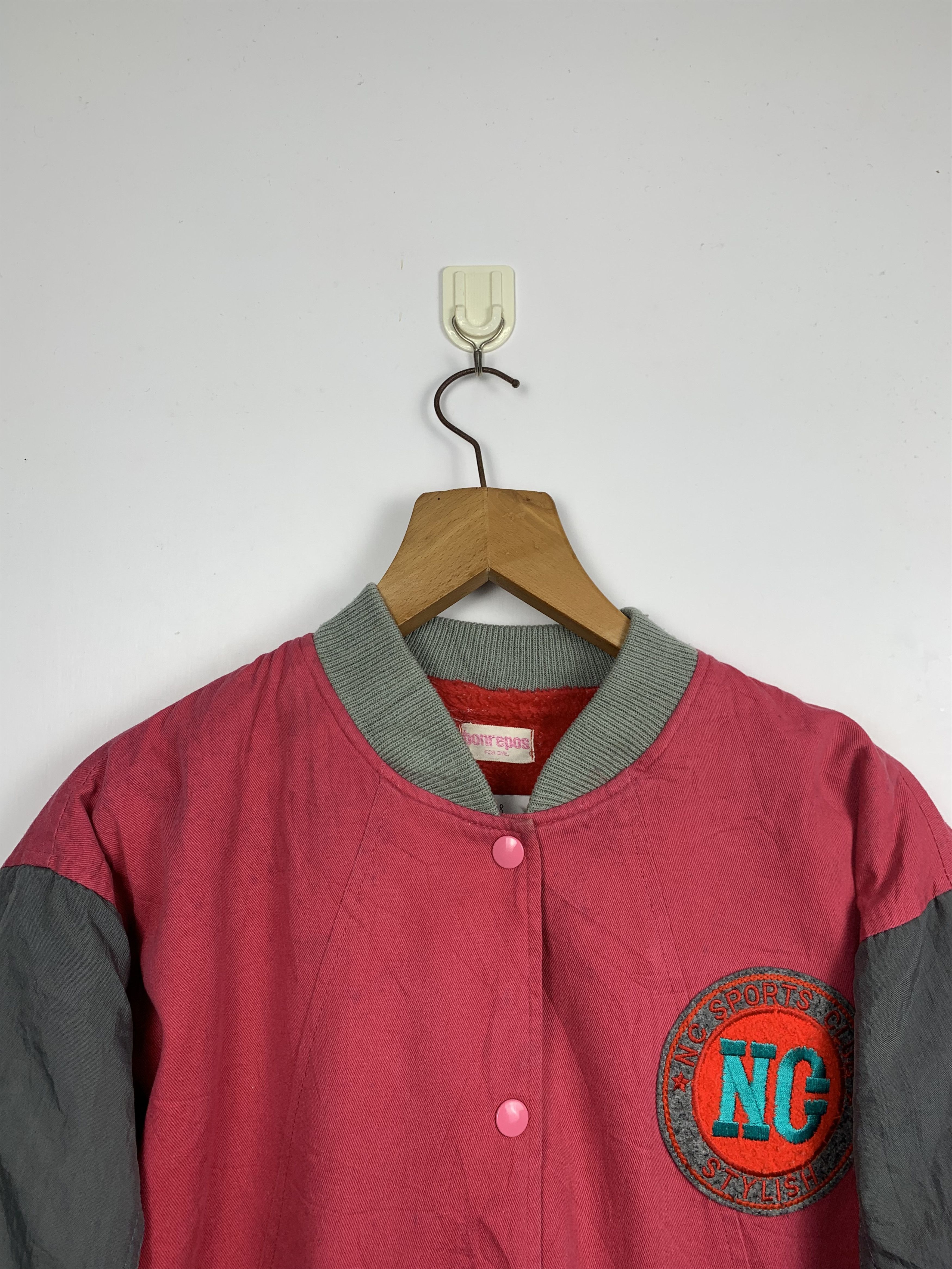 Japanese Brand Vintage 90s Japanese Brand Wool Varsity Jacket J1168 Size US M / EU 48-50 / 2 - 2 Thumbnail