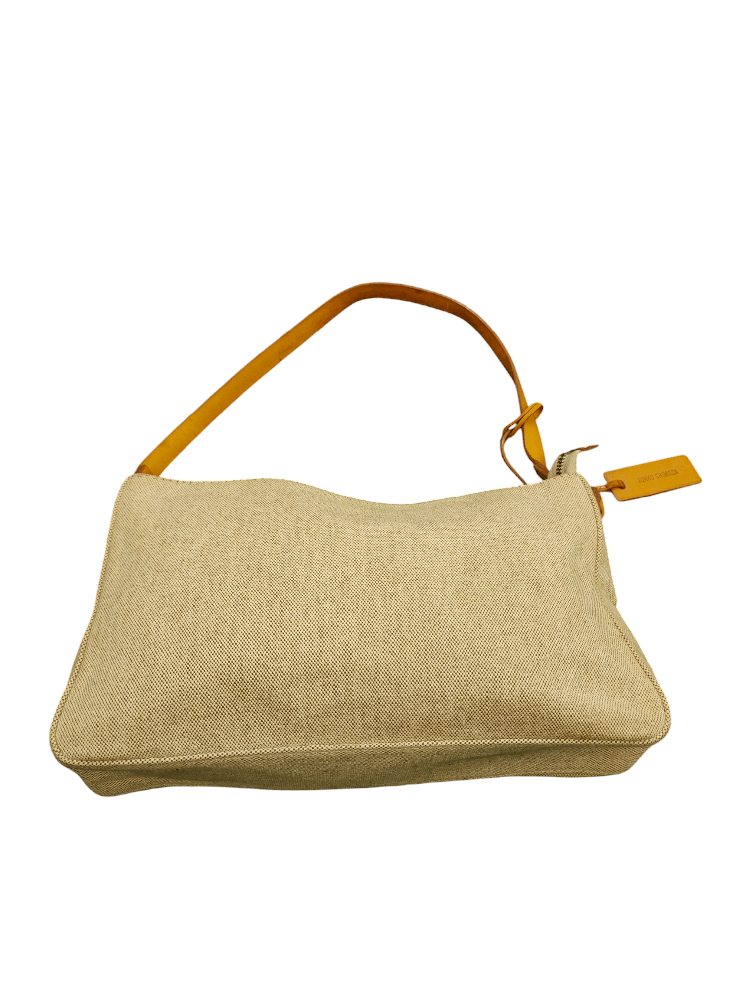 Junko Shimada Vintage Junko Shimada Japan Canvas Mix Leather Shoulder Bag Size ONE SIZE - 5 Thumbnail