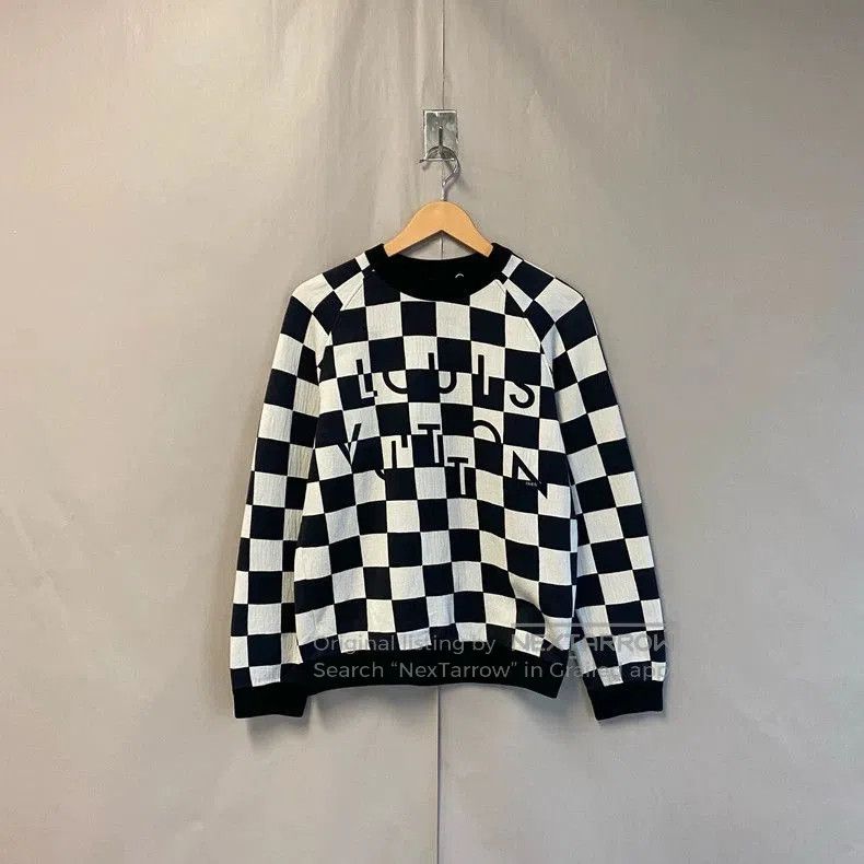 Louis Vuitton Louis Vuitton Checkerboard Space Cotton Sweatshirt. Size US M / EU 48-50 / 2 - 1 Thumbnail