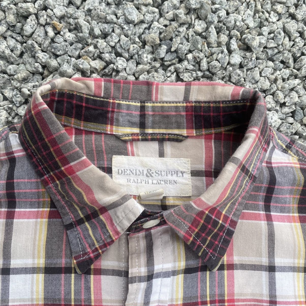 Denim & Supply Ralph Lauren DENIM & SUPPLY Ralph Lauren Checkered Shirt Size US M / EU 48-50 / 2 - 2 Thumbnail