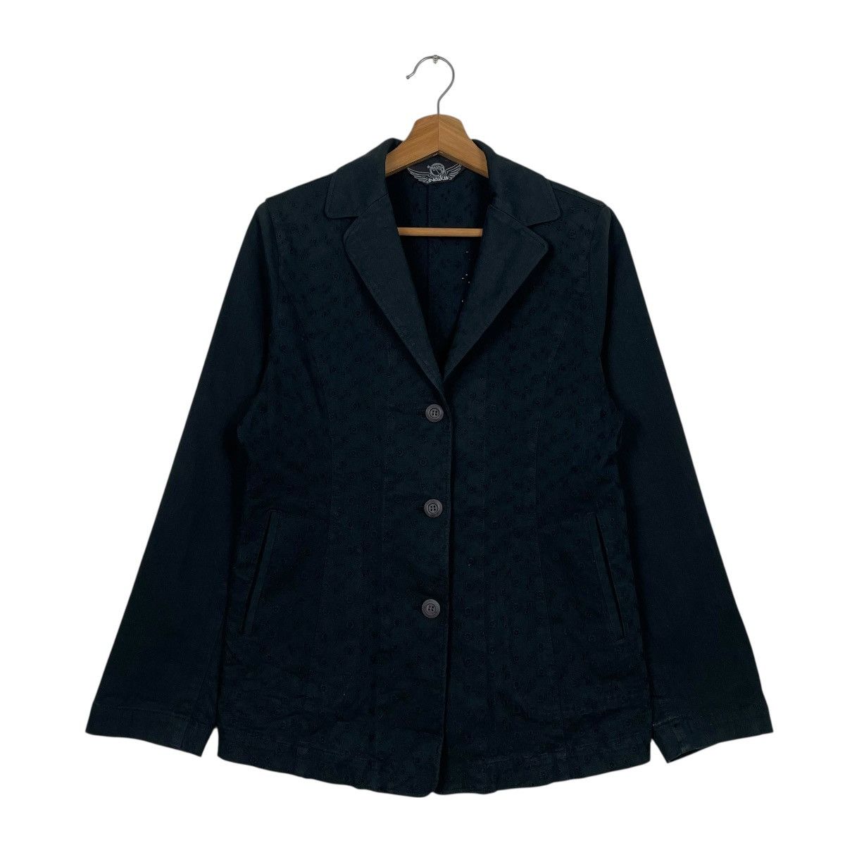 Japanese Brand Naiku Black Jacket