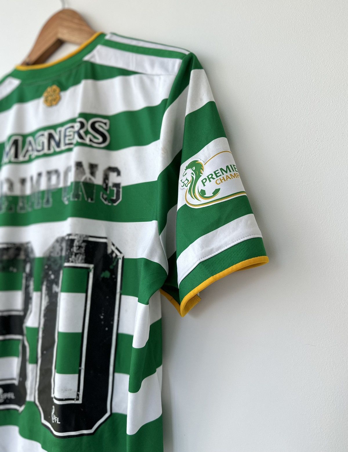 Adidas Celtic #30 Frimpong Player Issue 20/21 Home Shirt Adidas Size US M / EU 48-50 / 2 - 3 Thumbnail