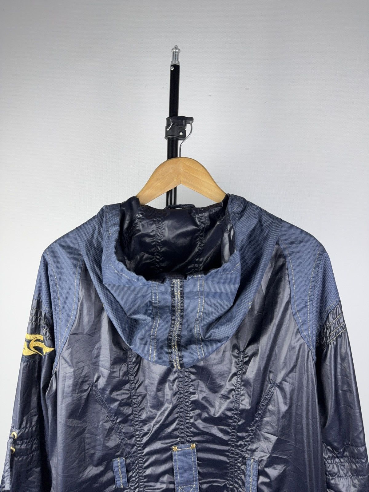 Sportalm Kitzbuhel × Vintage Sportalm Y2K Shiny Tech Jacket | Austria Vintage Streetwear Size L / US 10 / IT 46 - 11 Thumbnail