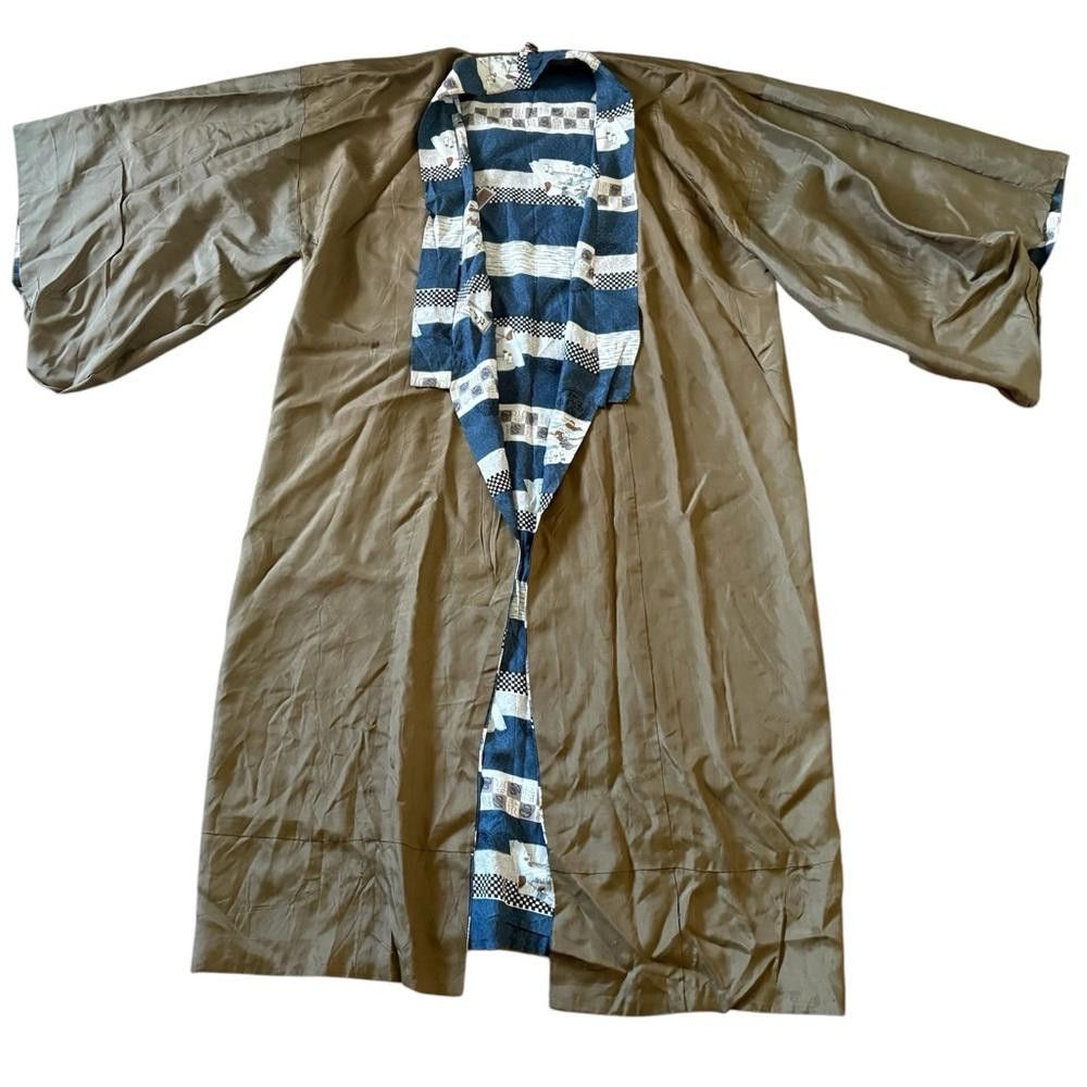 Japanese Brand × Vintage Made in Japan Two Layer Reversible Kimono Robe Jacket Size US S / EU 44-46 / 1 - 3 Thumbnail