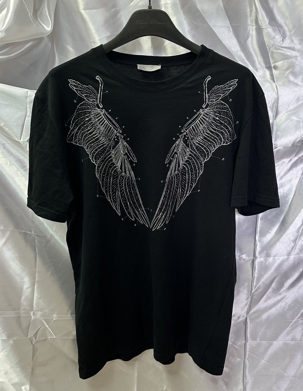 Dior × Hedi Slimane Dior Homme 07 Wings T shirts in Black | Grailed