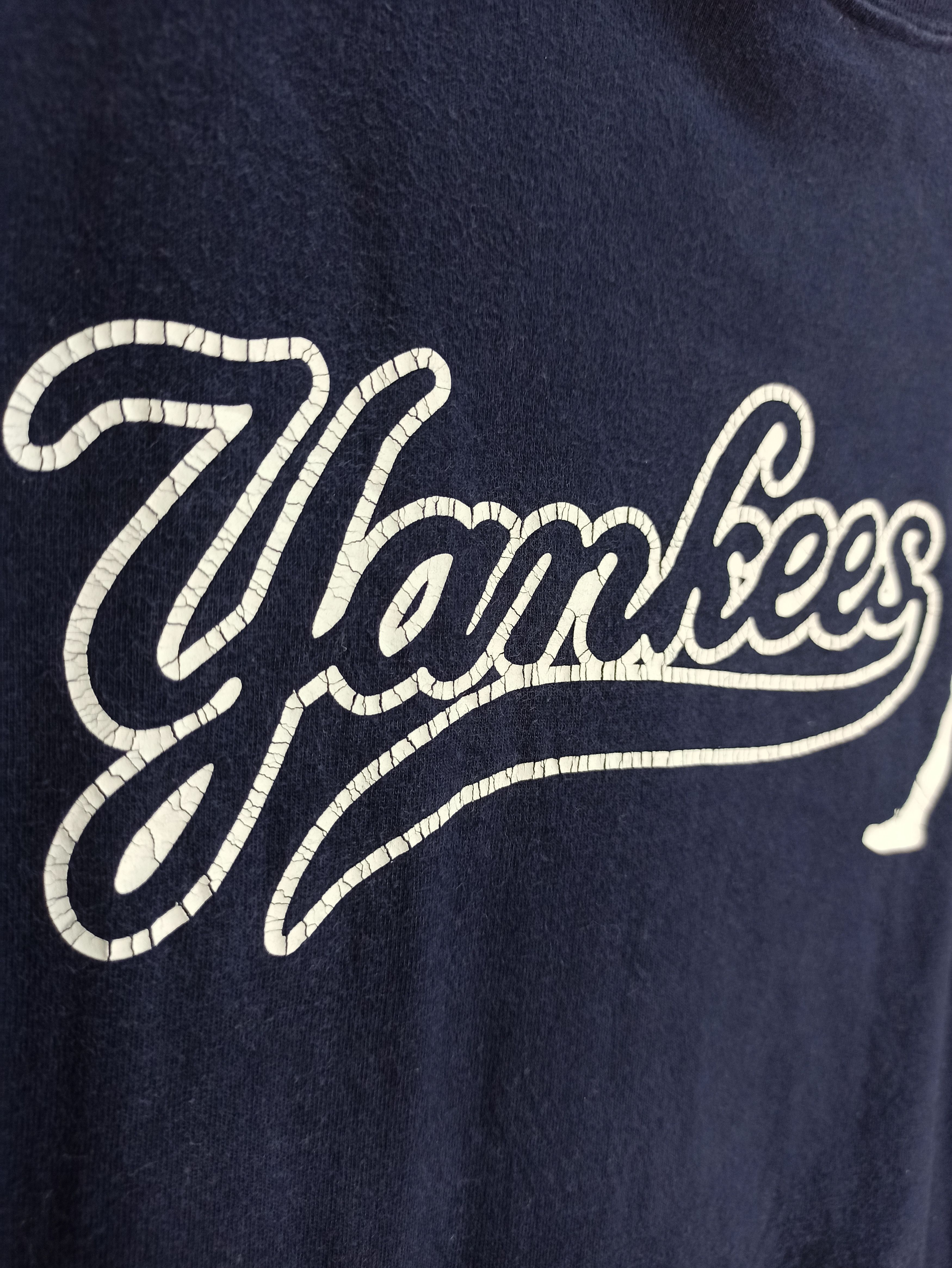 MLB Rare MLB Yankees Meiji Yasuda Tshirt Size US M / EU 48-50 / 2 - 9 Thumbnail