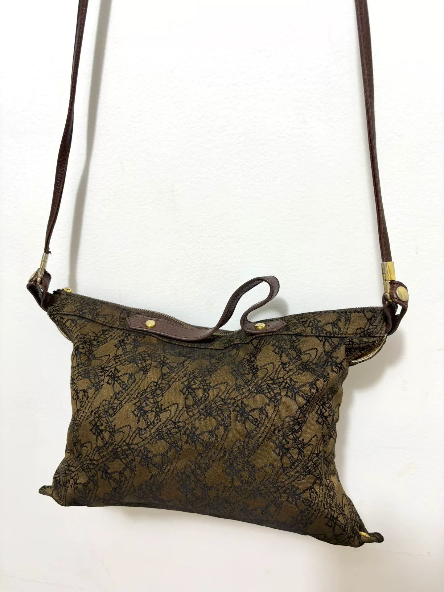 Vivienne Westwood Vivienne Westwood Gold Saturn Crossbody Size ONE SIZE - 1 Thumbnail