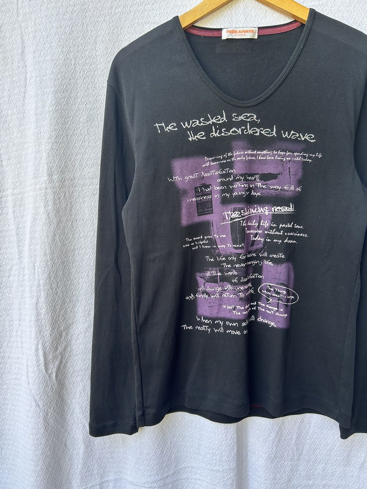 Hysteric Glamour × If Six Was Nine × Japanese Brand Nicole Hideaways japanese poem archive longsleeve Size US L / EU 52-54 / 3 - 2 Thumbnail
