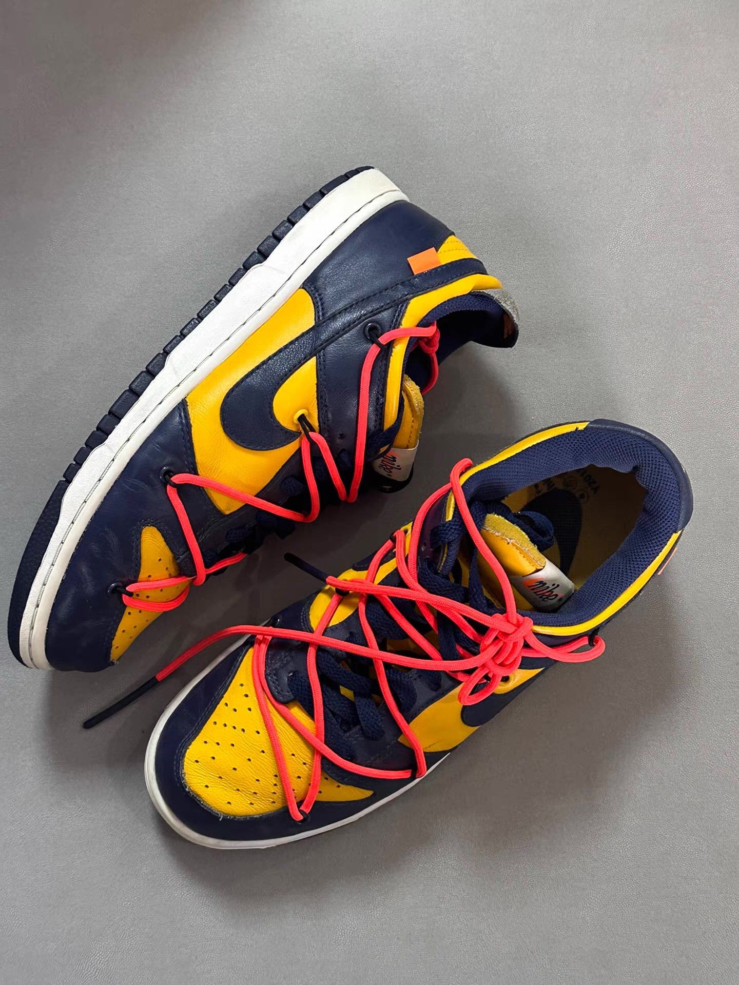 Nike Off-White x Nike Dunk Michigan Ｑ20 Size US 8.5 / EU 41-42 - 3 Thumbnail