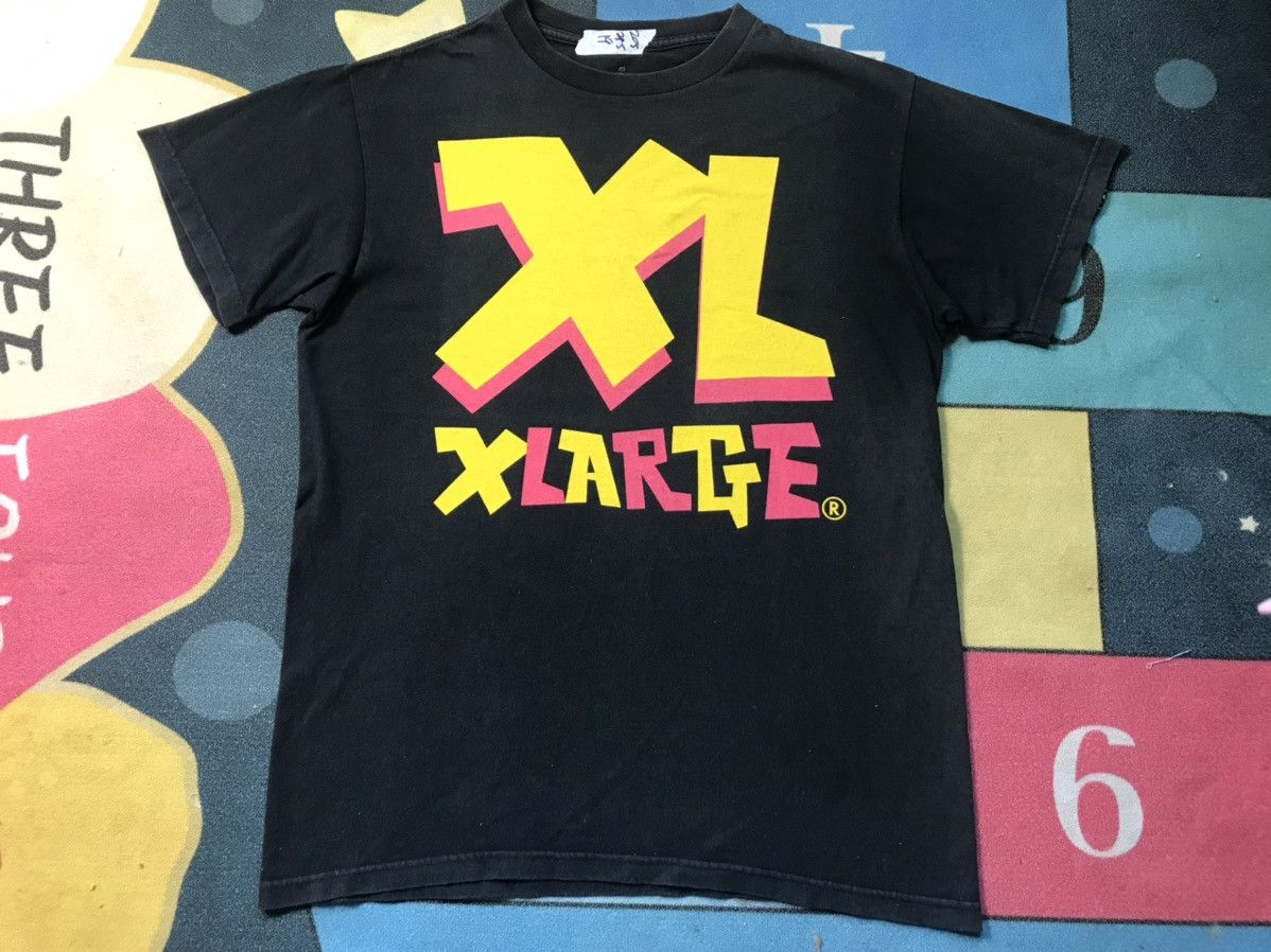Vintage vintage Xlarge big logo TEE Size US M / EU 48-50 / 2 - 2 Thumbnail
