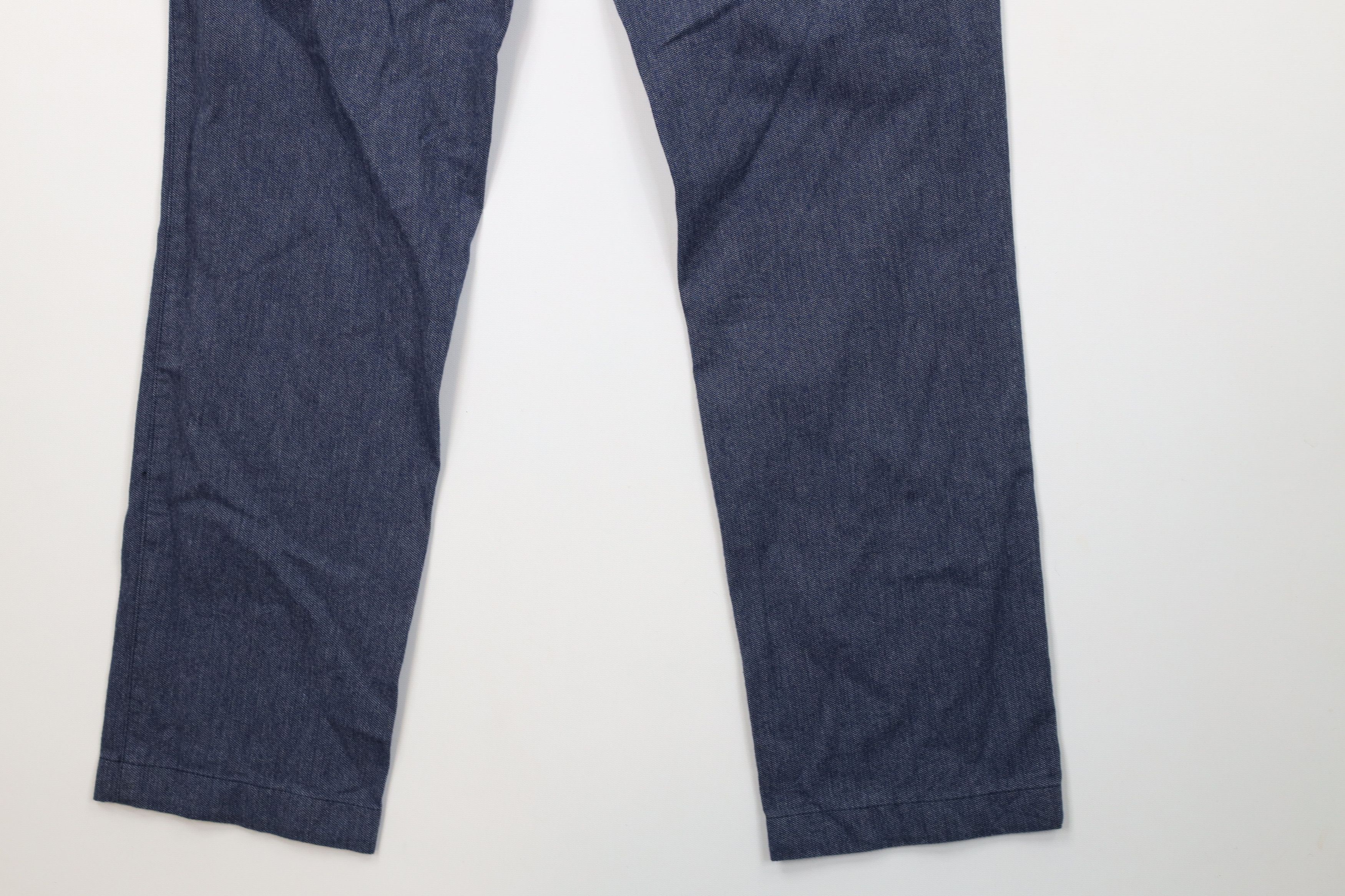 Banana Republic Banana Republic Kentfield Chambray Flannel Chino Pants Blue Size US 32 / EU 48 - 11 Thumbnail