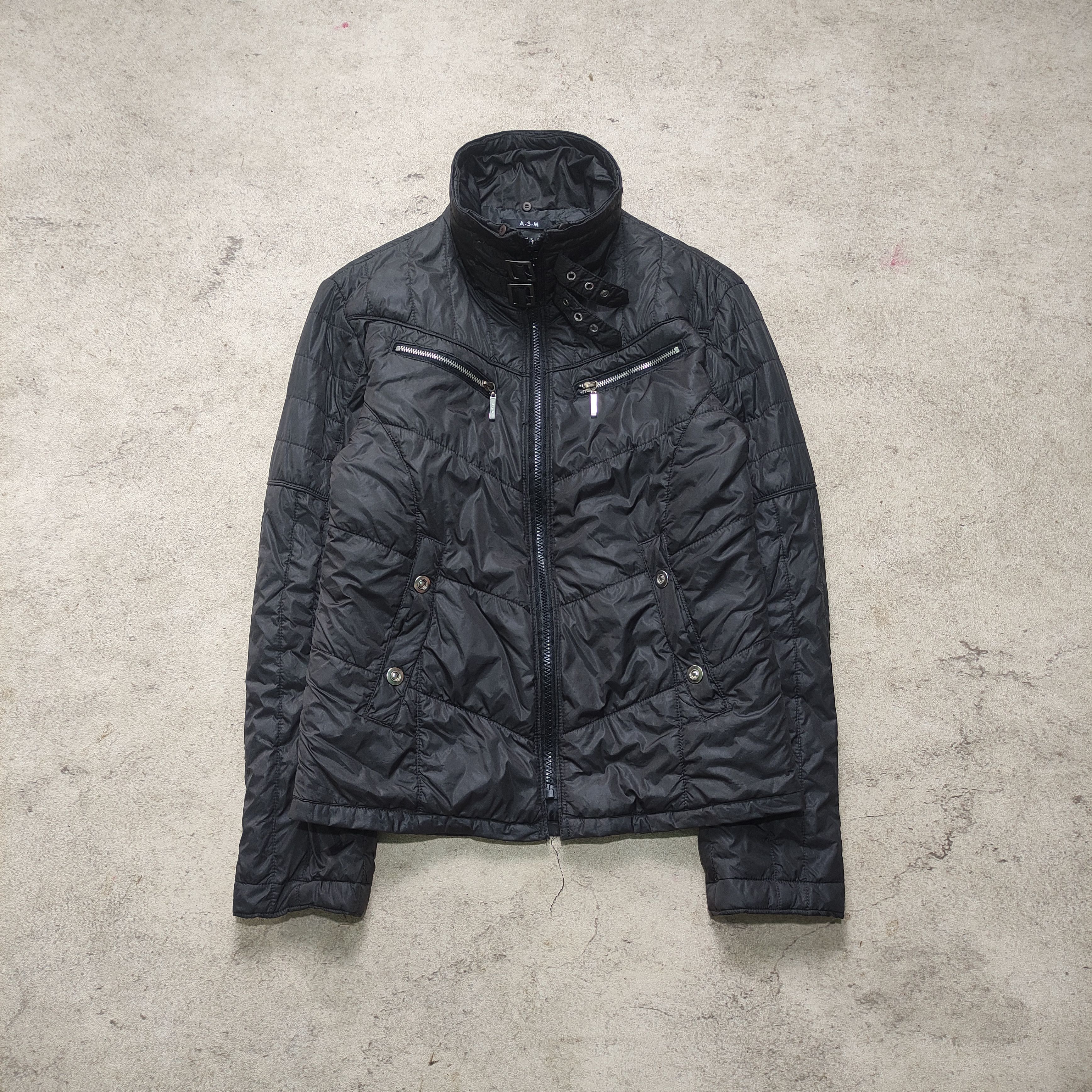 Tornado Mart A.S.M Bikers Fur Jacket – Vkei 2000s Japanese Brand Size US M / EU 48-50 / 2 - 2 Thumbnail