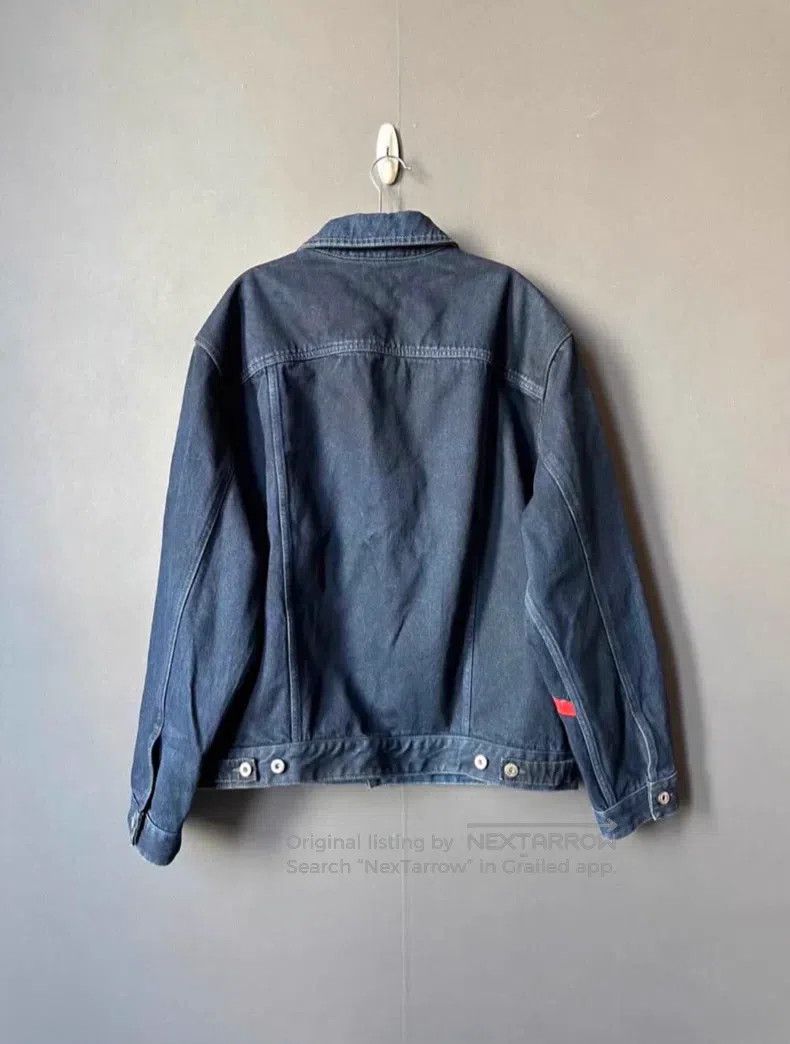 Valentino Valentino Big logo denim jacket Size L / US 10 / IT 46 - 2 Thumbnail