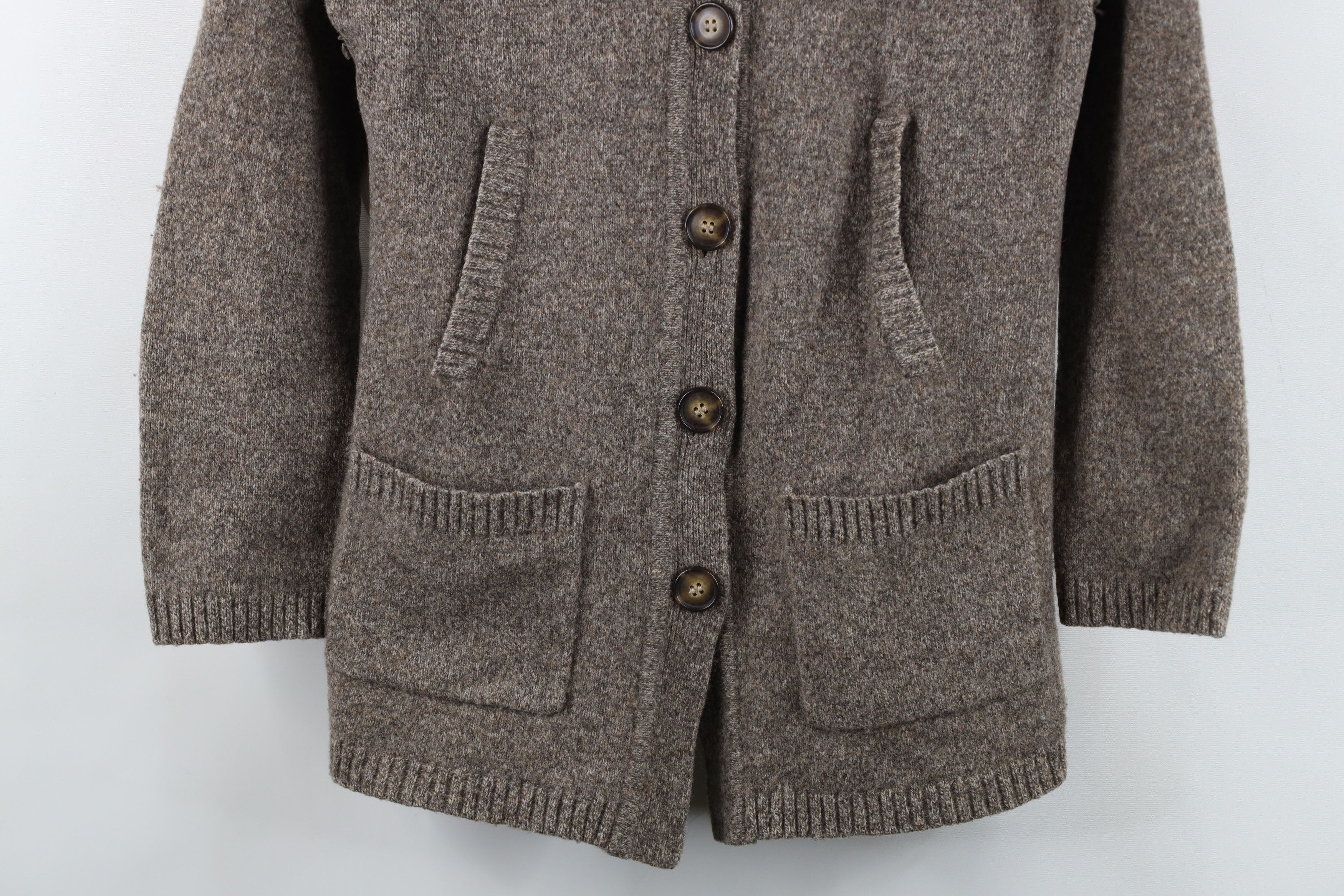 Pendleton Vintage Pendleton Blend Knit Hooded Cardigan Sweater Size M / US 6-8 / IT 42-44 - 3 Thumbnail
