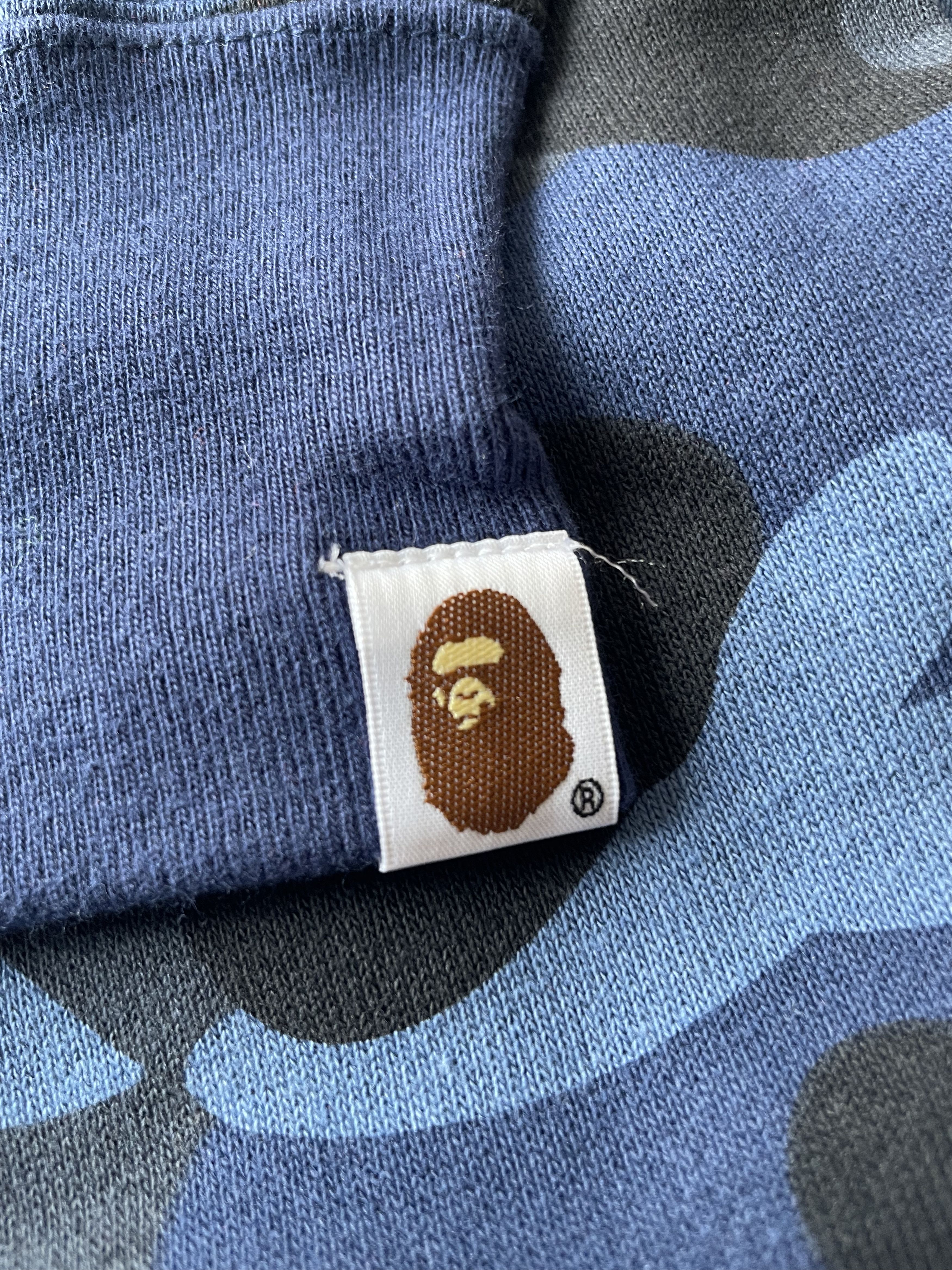 Bape BAPE COLOR CAMO DOUBLE SHARK FULL ZIP HOODIE Size US XL / EU 56 / 4 - 8 Thumbnail