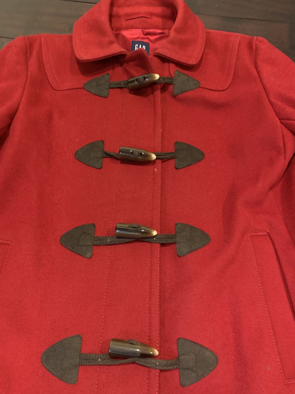 Gap Vintage red GAP napoleon jacket Size US S / EU 44-46 / 1 - 2 Thumbnail