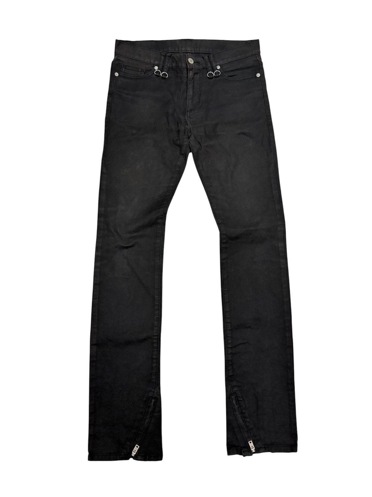 BUFFALO BOBS BUFFALO BOBS Denim Low Flare Jeans Choice Of Playboy Punks Size US 31 - 2 Thumbnail