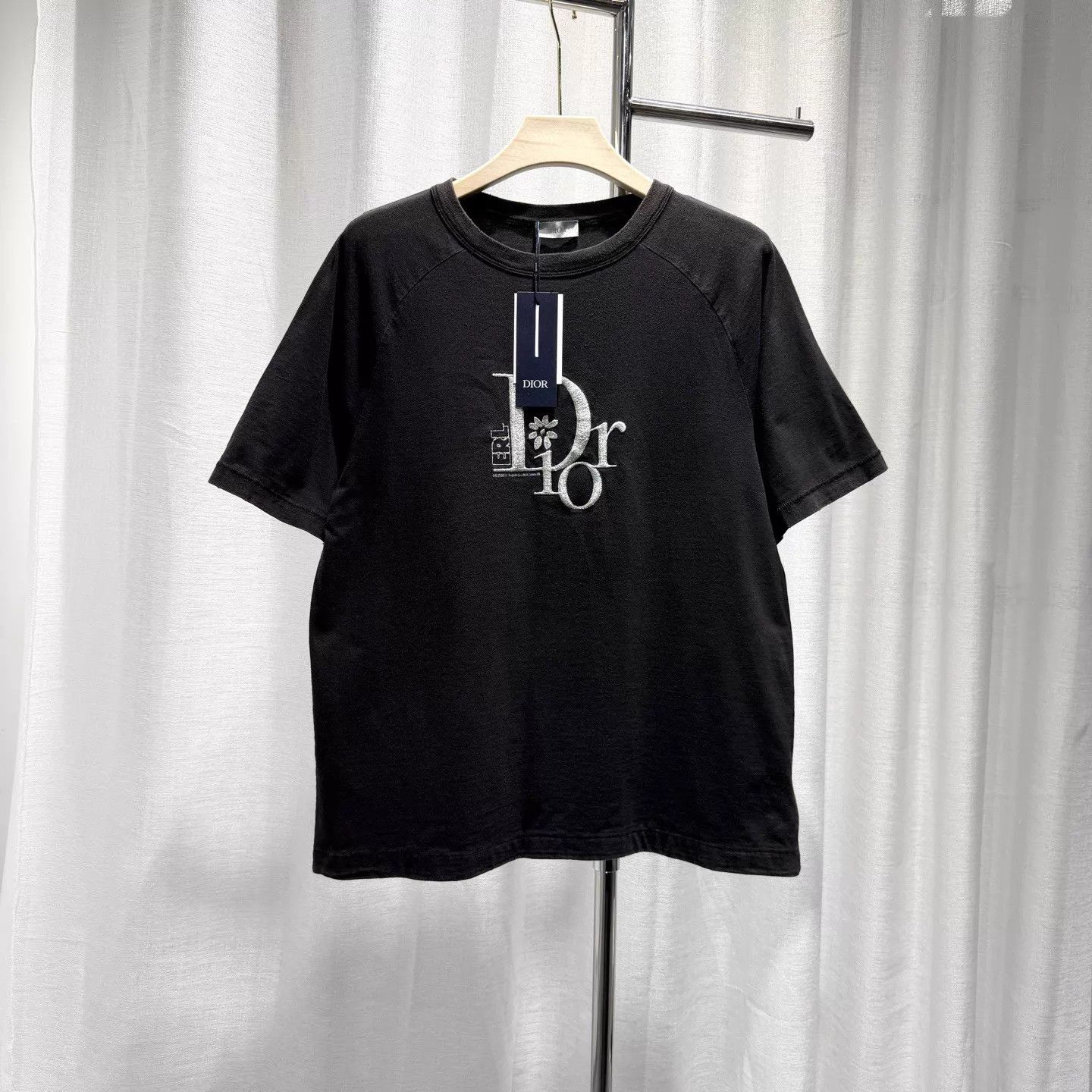 Dior DIOR x ERL 24 New Black Short Sleeve T - Shirt S Size US S / EU 44-46 / 1 - 1 Thumbnail